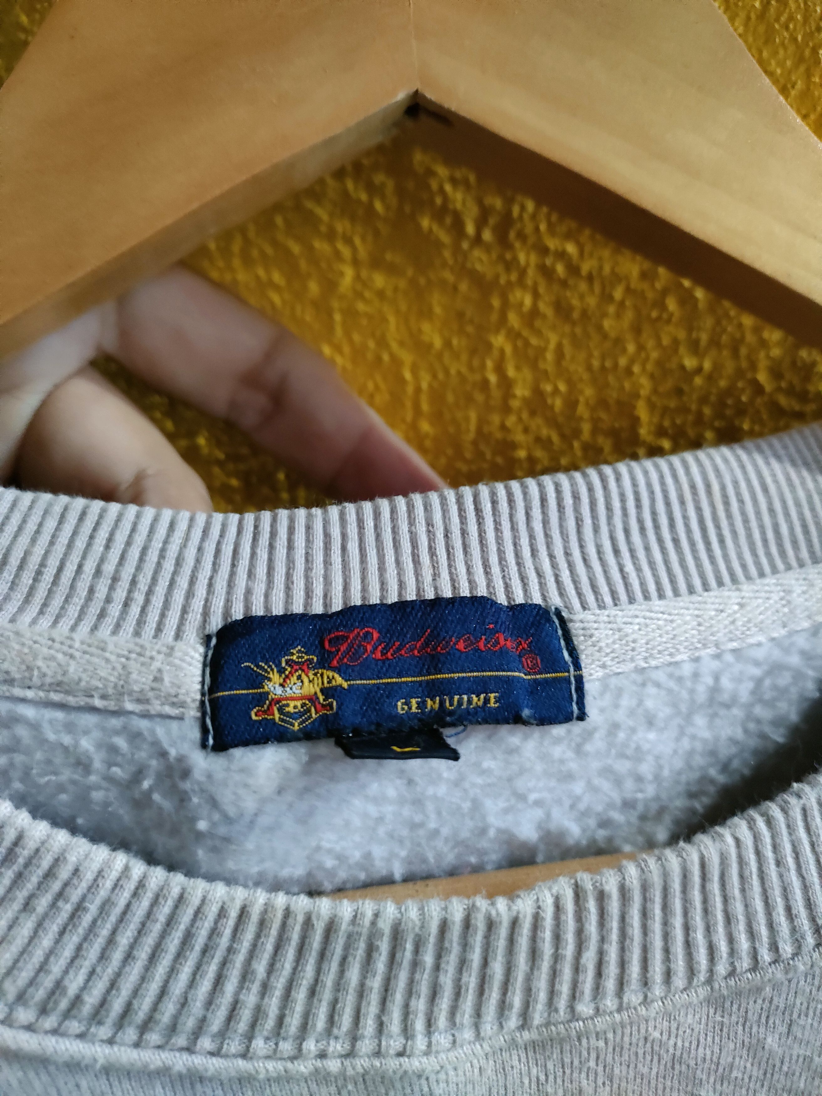 Budweiser × Vintage Vintage Budweiser Sweatshirt Size US M / EU 48-50 / 2 - 7 Thumbnail