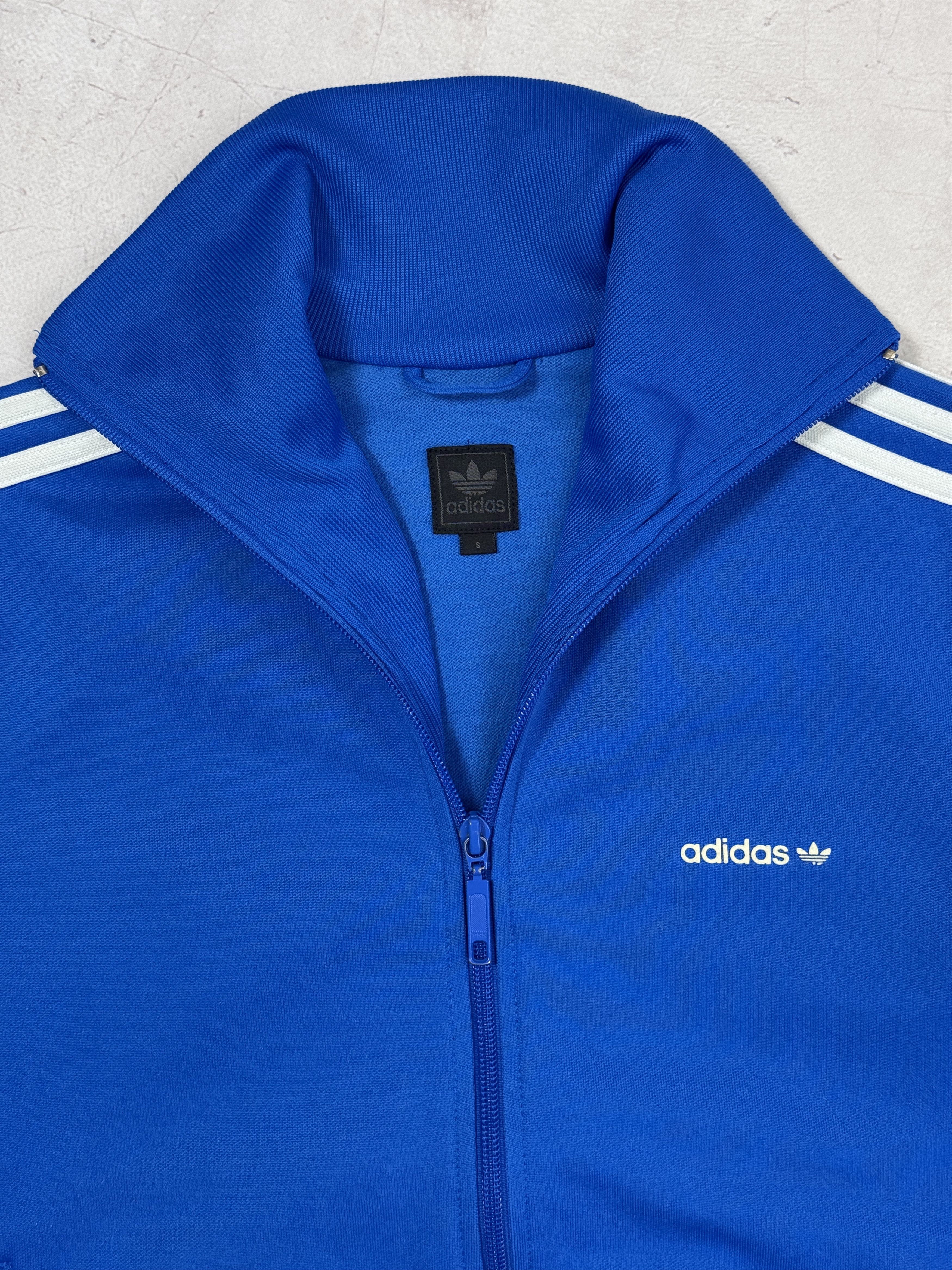 Adidas Y2K Adidas Track Jacket Blue & White Stripes Size US S / EU 44-46 / 1 - 4 Thumbnail