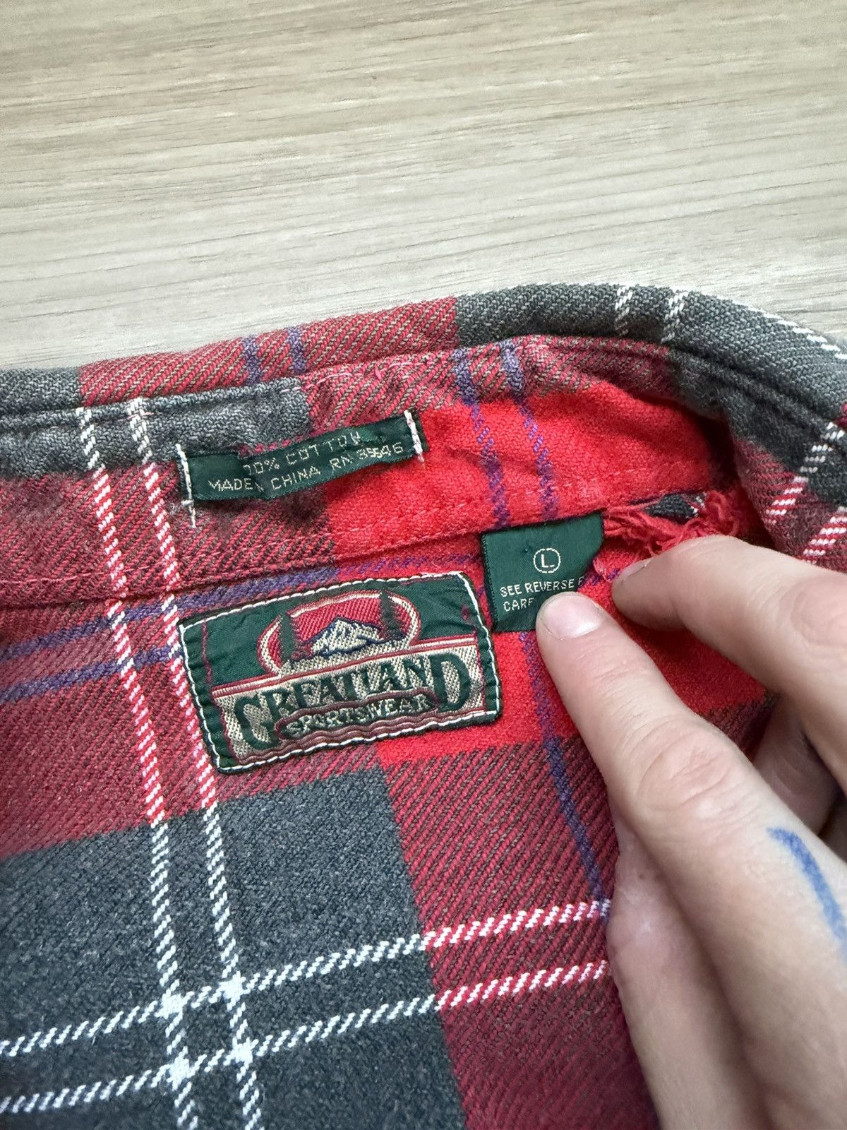 Greatland Apparel Vintage Flannel Size US L / EU 52-54 / 3 - 3 Thumbnail