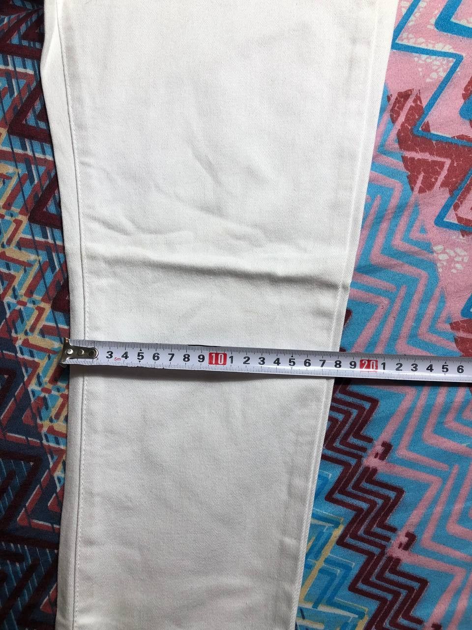 Japanese Brand Crazy Crash Dirty Baggy Faded Jean Japan Avant Garde Style Size US 33 - 14 Thumbnail