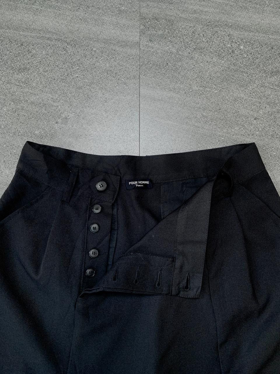 Yohji Yamamoto FREE TAX! Ysaccs Drop Crotch Trousers- 31” Size US 31 - 6 Thumbnail