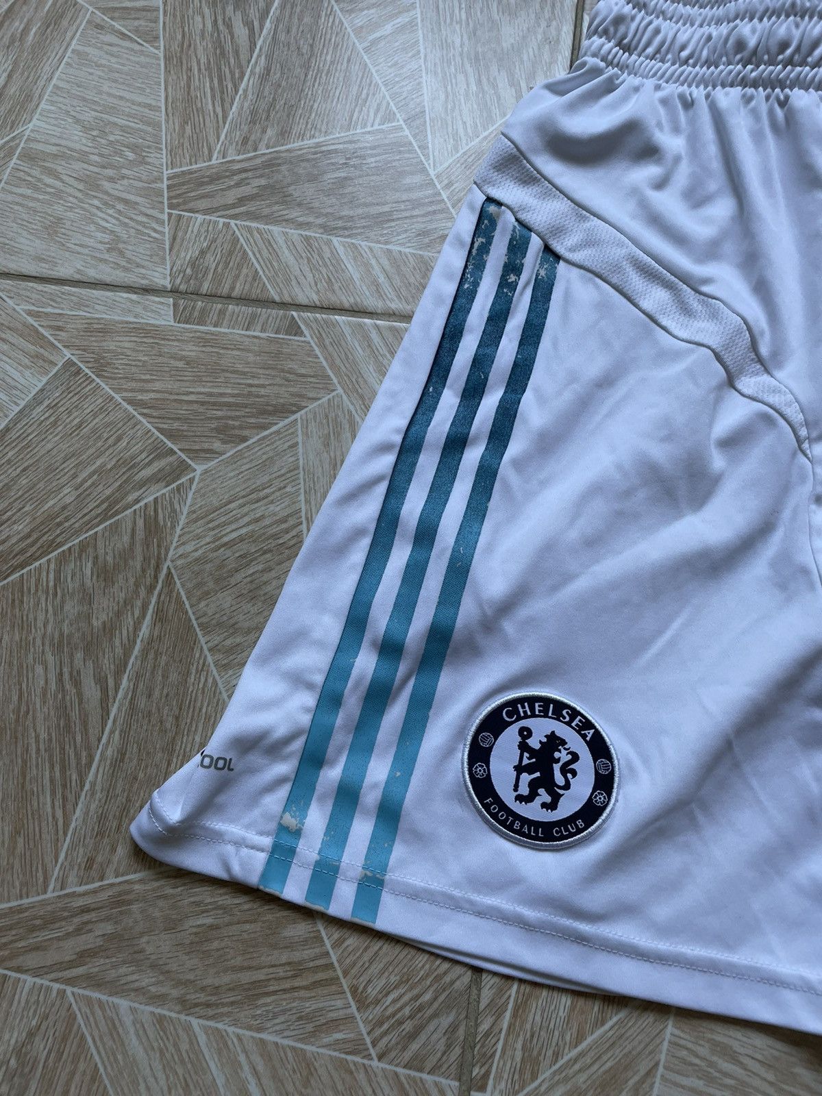 Adidas × Vintage Vintage Adidas Chelsea 2012 Football Soccer Jersey Shorts Size US 36 / EU 52 - 5 Thumbnail