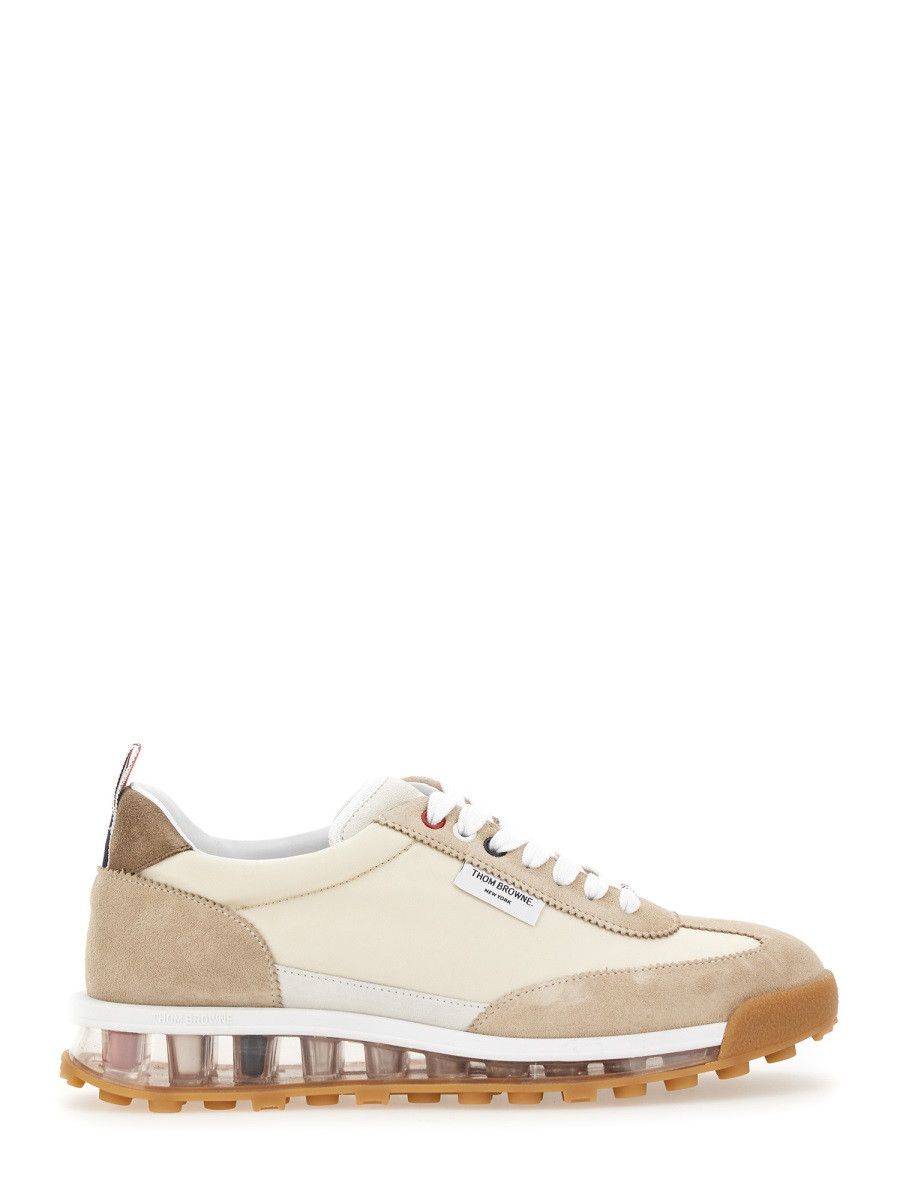 Thom Browne THOM BROWNE TECH RUNNER SNEAKER - BEIGE (US 6½) Size US 6.5 / EU 39-40 - 1 Thumbnail