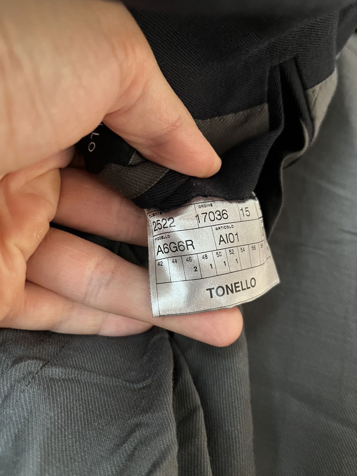 Tonello Tonello Deep Blue Heavy Blazer Size 46R - 19 Thumbnail