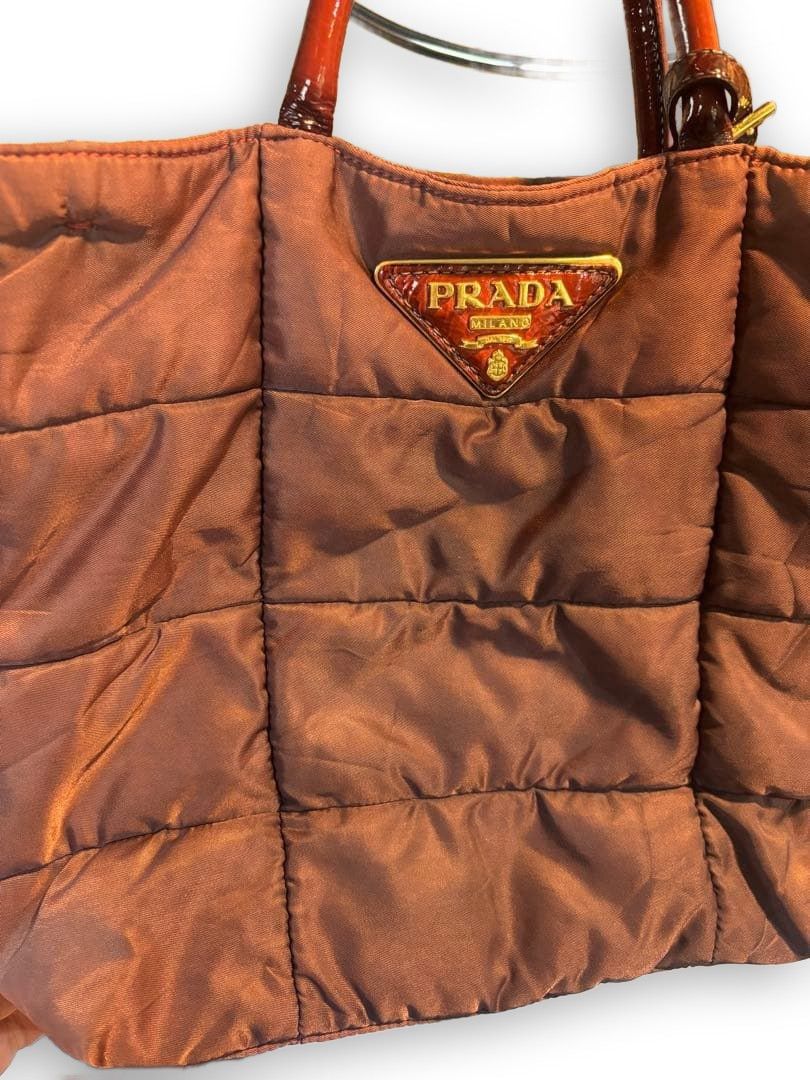 Prada Prada - Quilted Nylon Shoulder Bag Preloved Size ONE SIZE - 4 Thumbnail