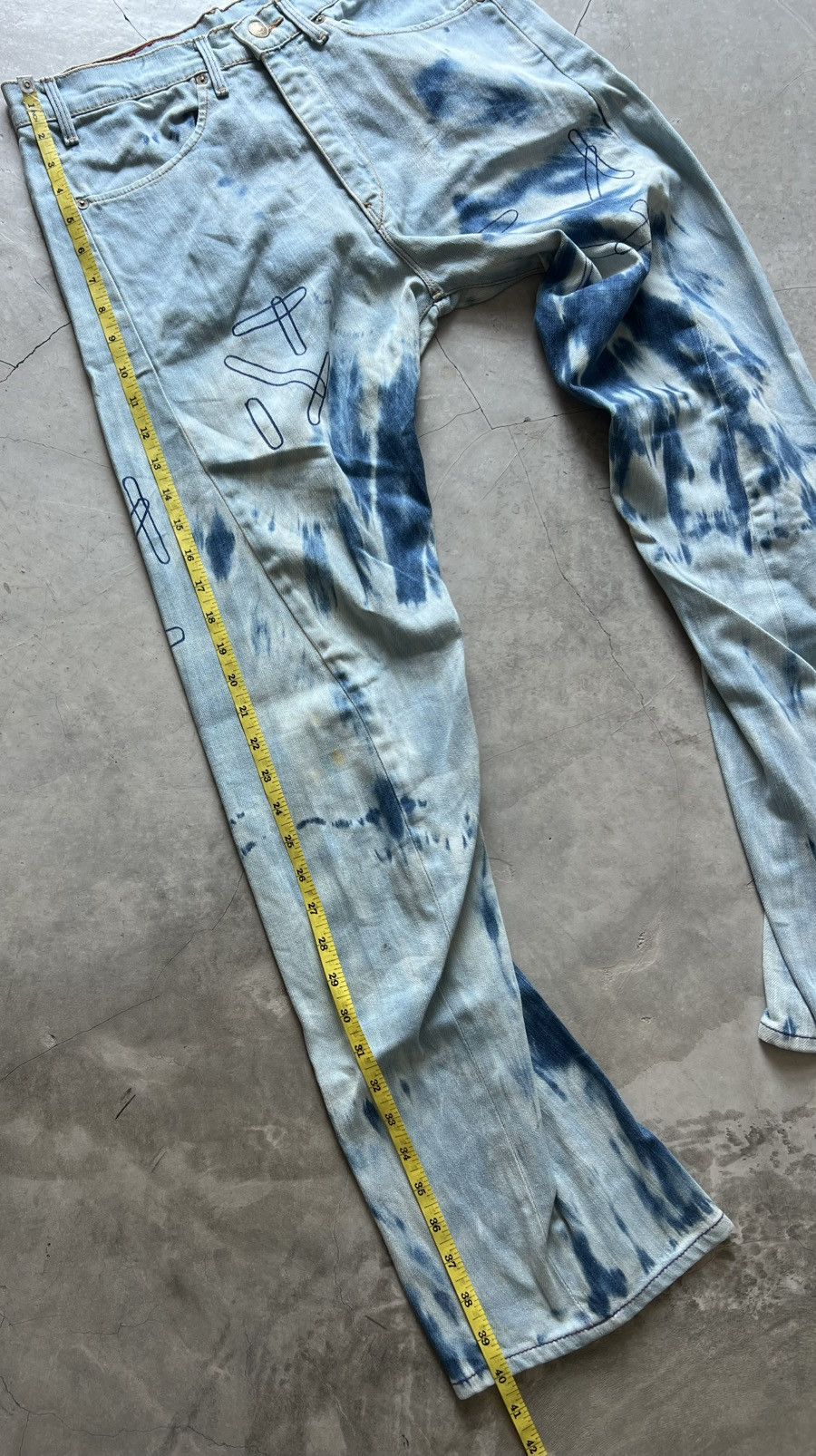 Levi's Rare Levis Engineered Twisted Jeans Tag W31 Actual 31x30.5 Size US 31 - 17 Thumbnail