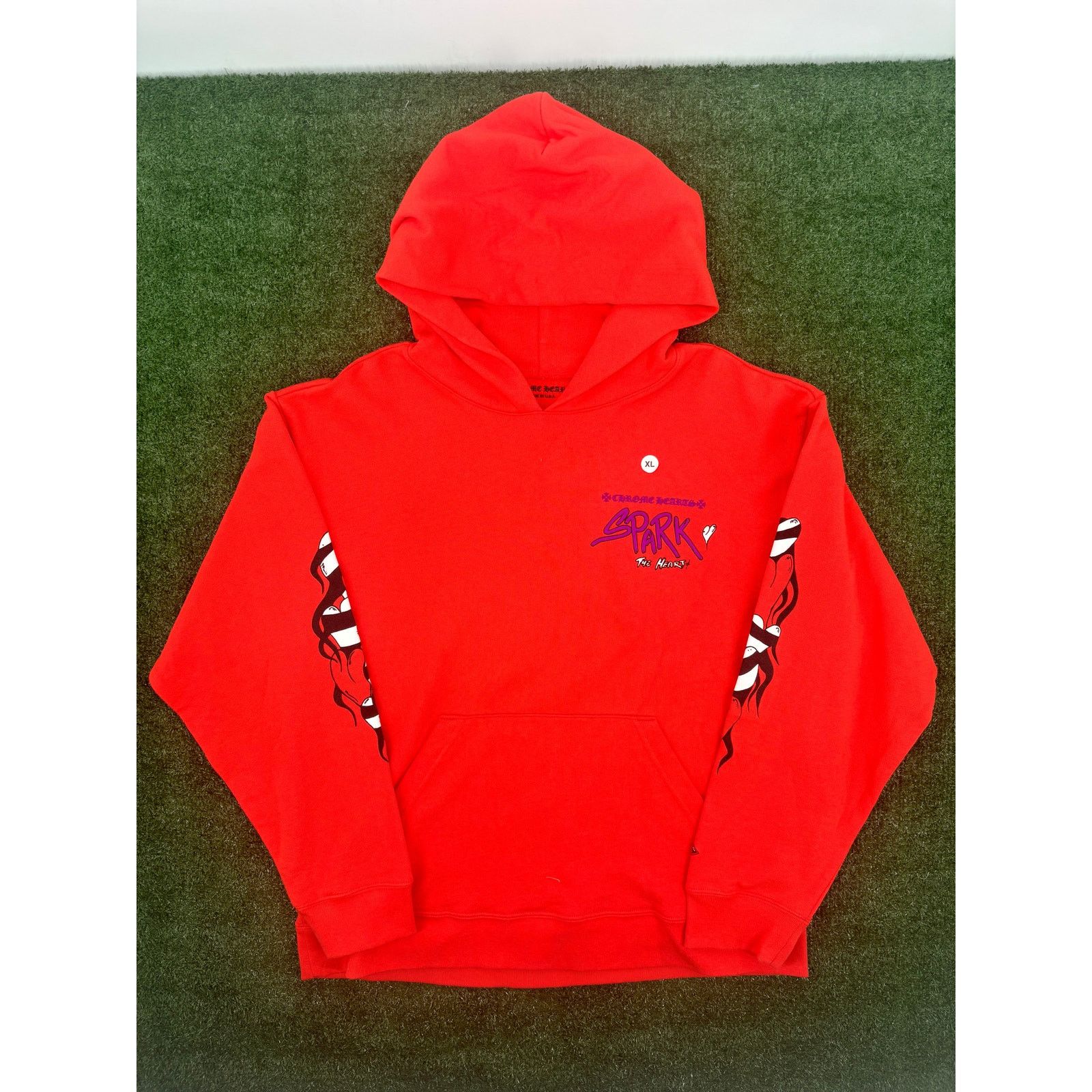 Chrome Hearts Chrome Hearts Matty Boy "Sadistic Lipstick" Red Hoodie XL Size US XL / EU 56 / 4 - 1 Thumbnail