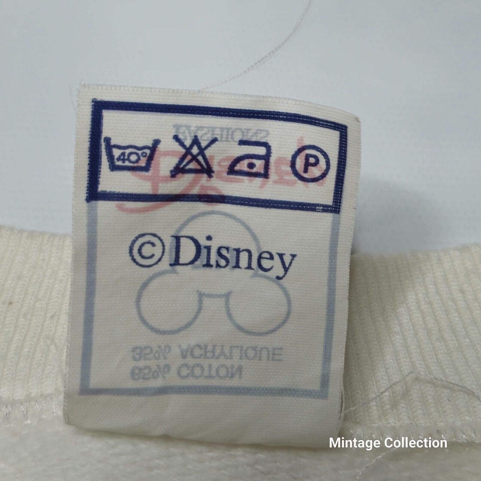 Disney VINTAGE Euro Disney Mickey Mouse Snapshot Sweatshirt L Size US L / EU 52-54 / 3 - 6 Thumbnail