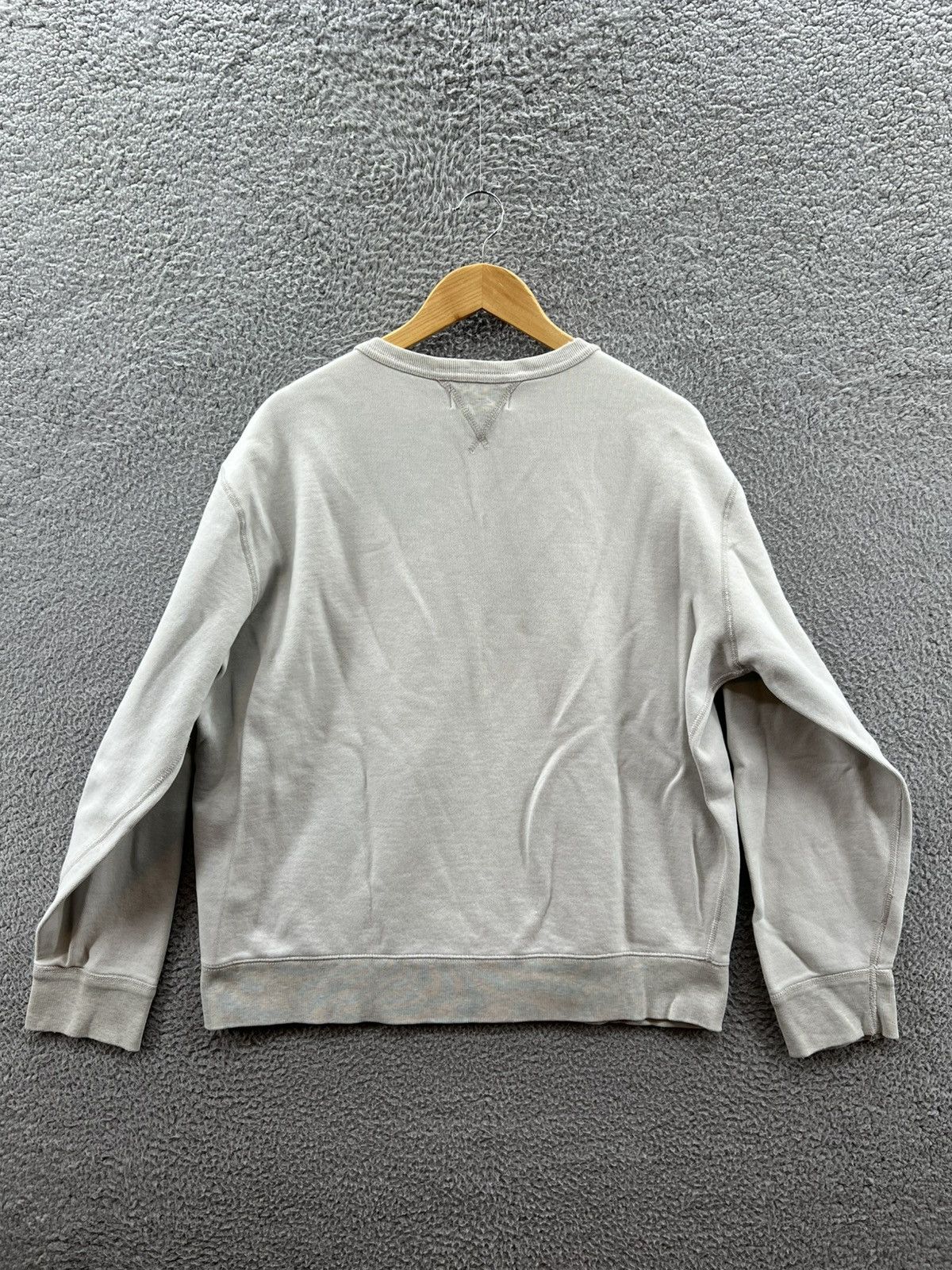 Polo Ralph Lauren Vintage Polo Ralph Lauren Double V Sweatshirt Gray Size XL Size US XL / EU 56 / 4 - 2 Thumbnail