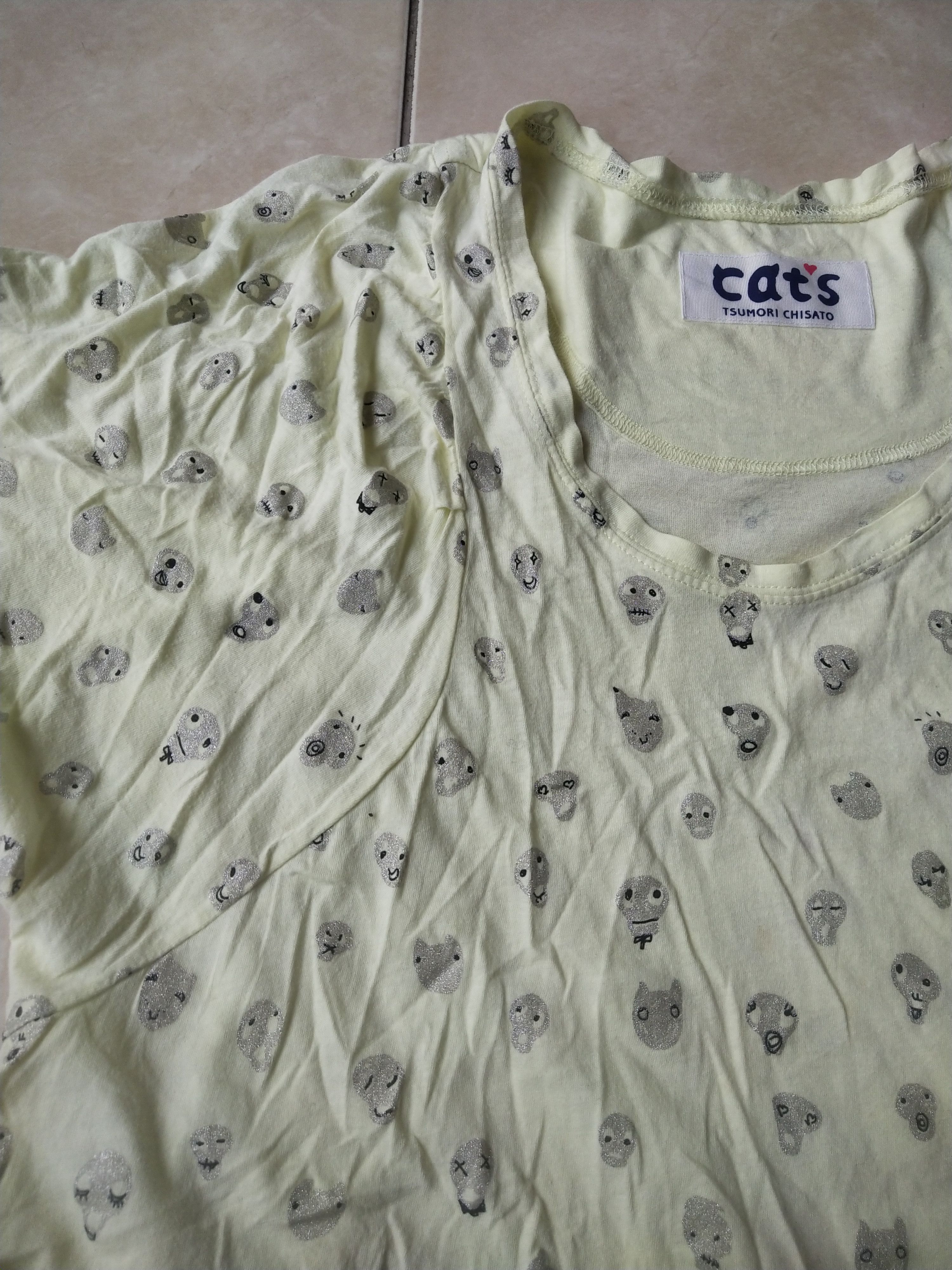 Tsumori Chisato Cat's Tsumori Chisato Asymmetrical Skull Cat Tunic Size S / US 4 / IT 40 - 2 Thumbnail