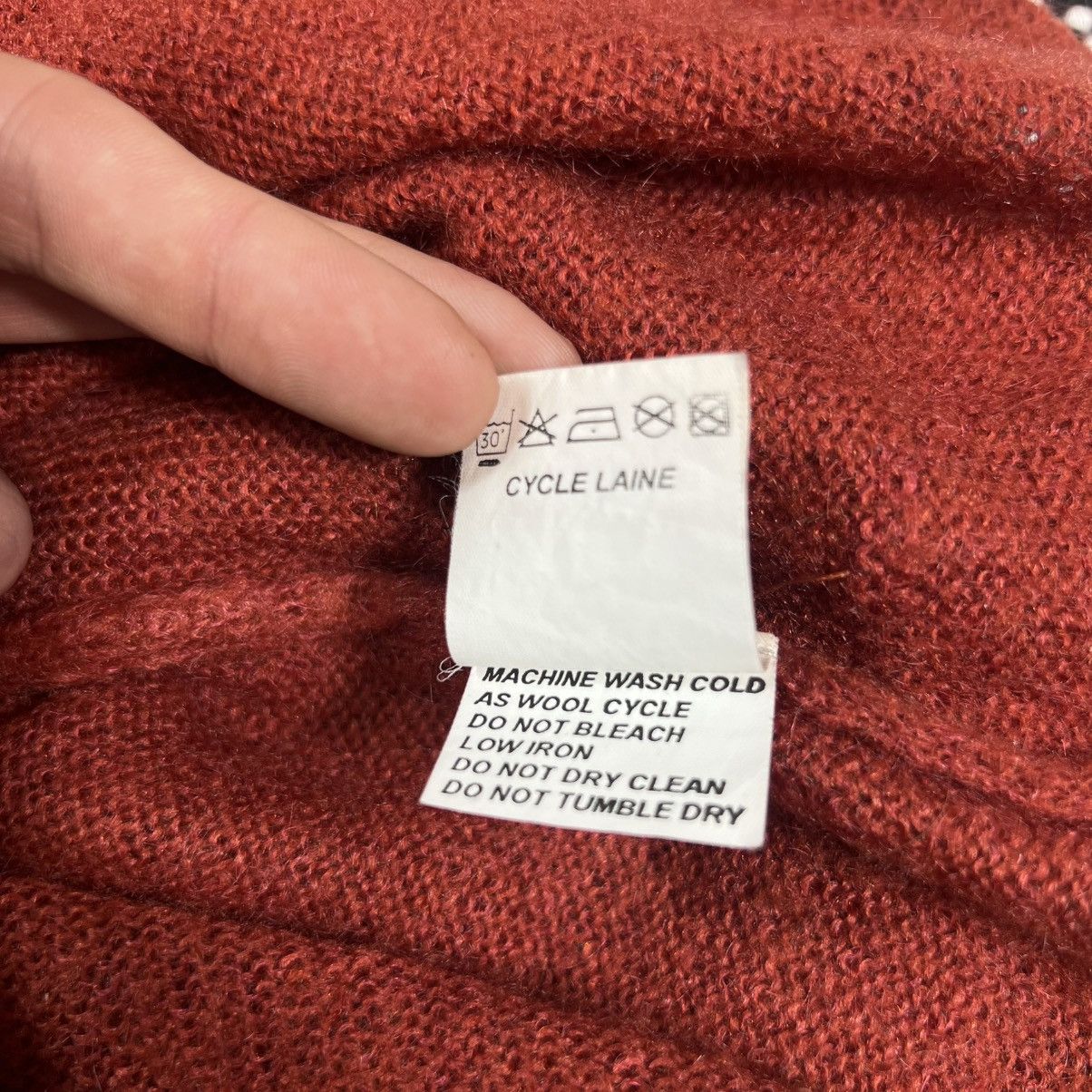 Japanese Brand Vintage Y2K Japanese Style Kid Mohair Avant Garde Sweater Size XL / US 12-14 / IT 48-50 - 15 Thumbnail