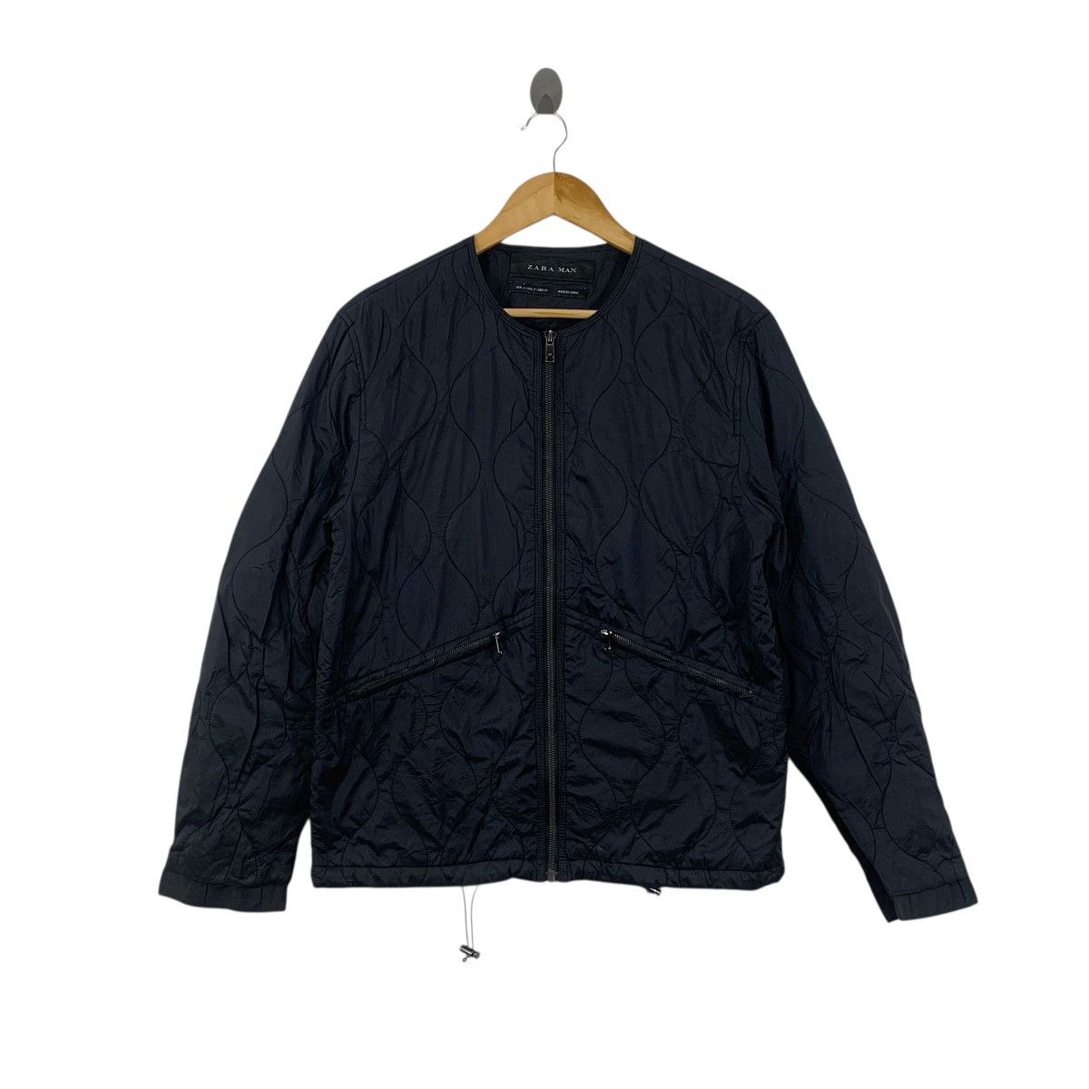 Zara ZARA MAN COLLECTION Quilted Thinsulate Lining Bomber Jacket Size US S / EU 44-46 / 1 - 1 Thumbnail