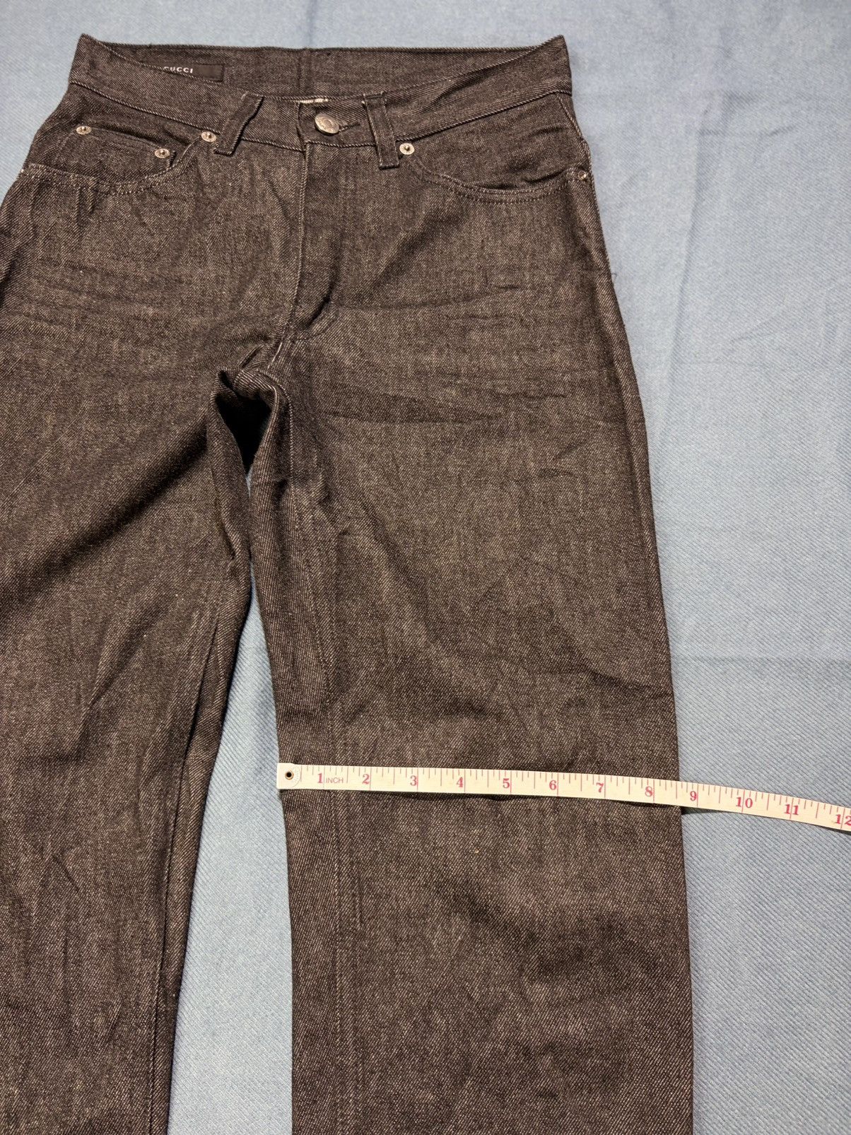 Gucci Vintage Gucci Raw Denim Selvedge Italy Jeans W28 Size US 28 / EU 44 - 16 Thumbnail