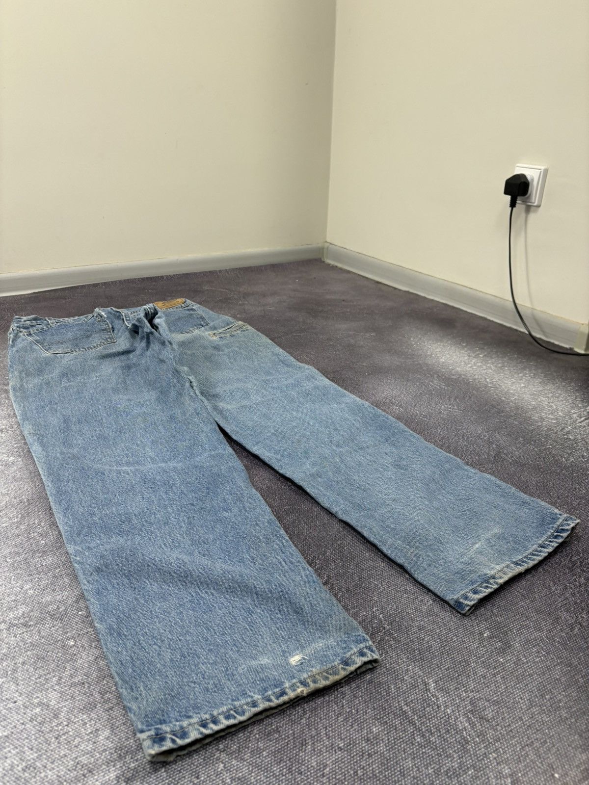 Dickies Vintage Dickies Double Knee American Denim Hype Jeans Size US 32 / EU 48 - 10 Thumbnail