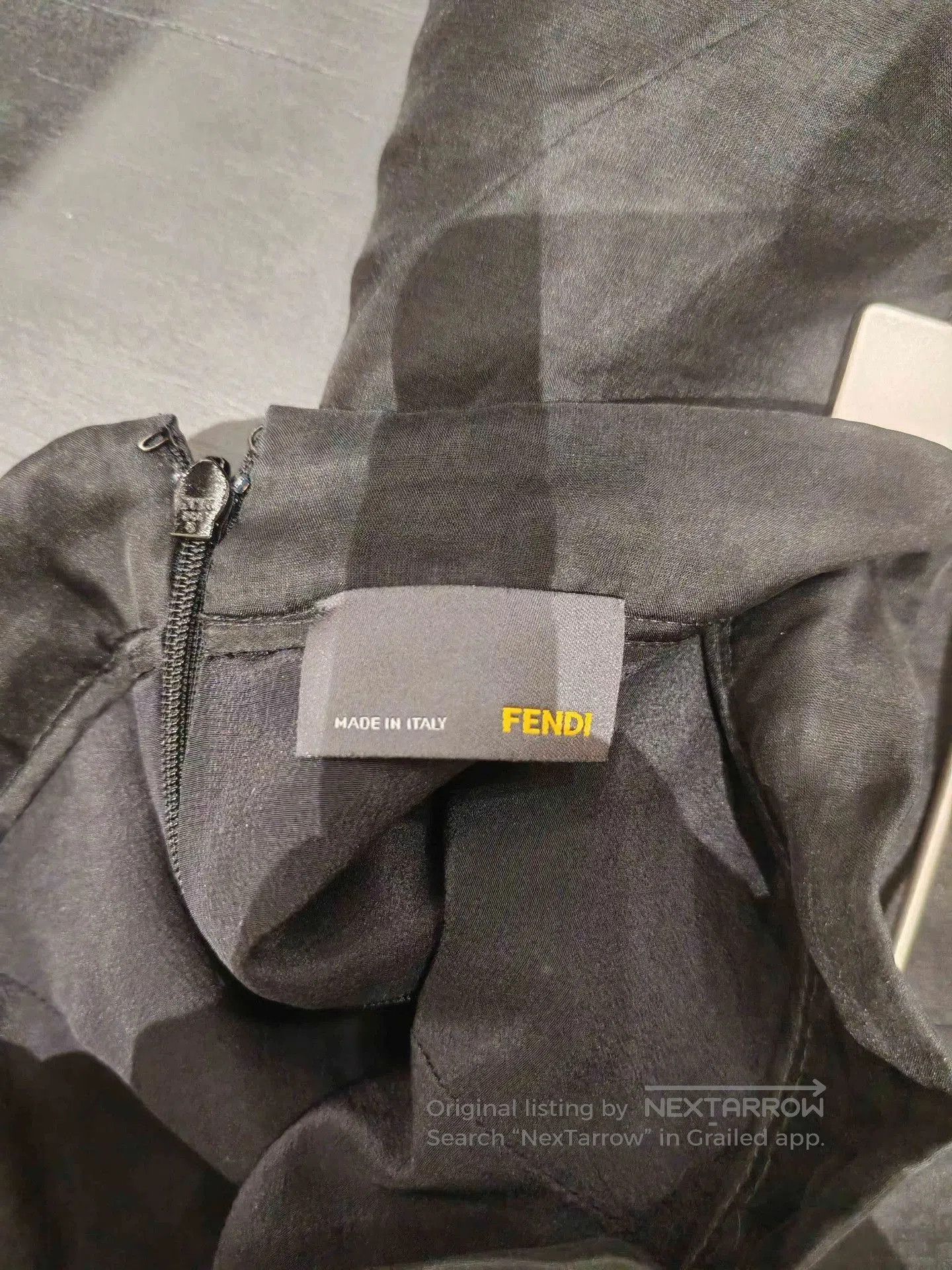 Fendi Fendi Silk Wide-Leg Trousers. Size 39" - 3 Thumbnail