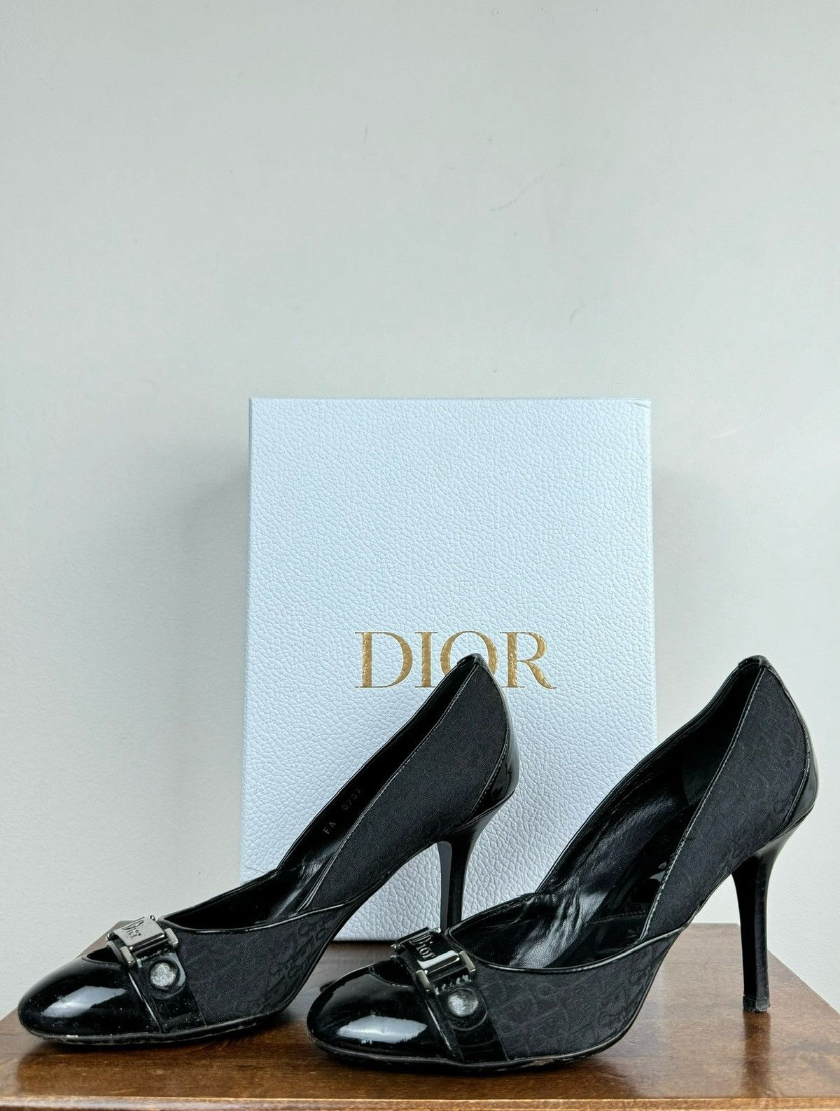 Dior Christian Dior monogram y2k heel boots original luxury item Size US 7 / IT 37 - 1 Thumbnail