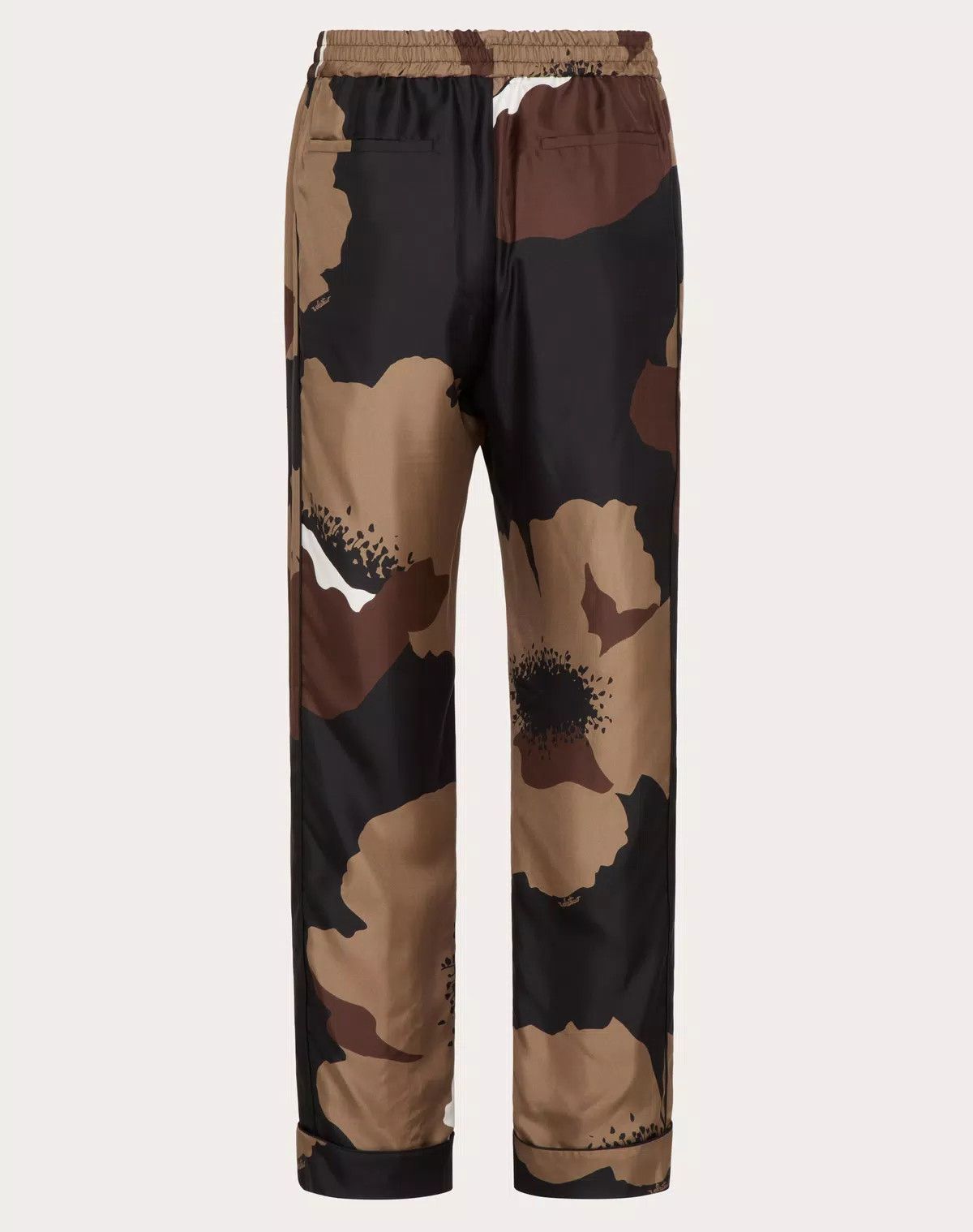 Valentino oc11z0725 Silk Twill Pyjama Pants in Multicolor Size US 36 / EU 52 - 2 Thumbnail