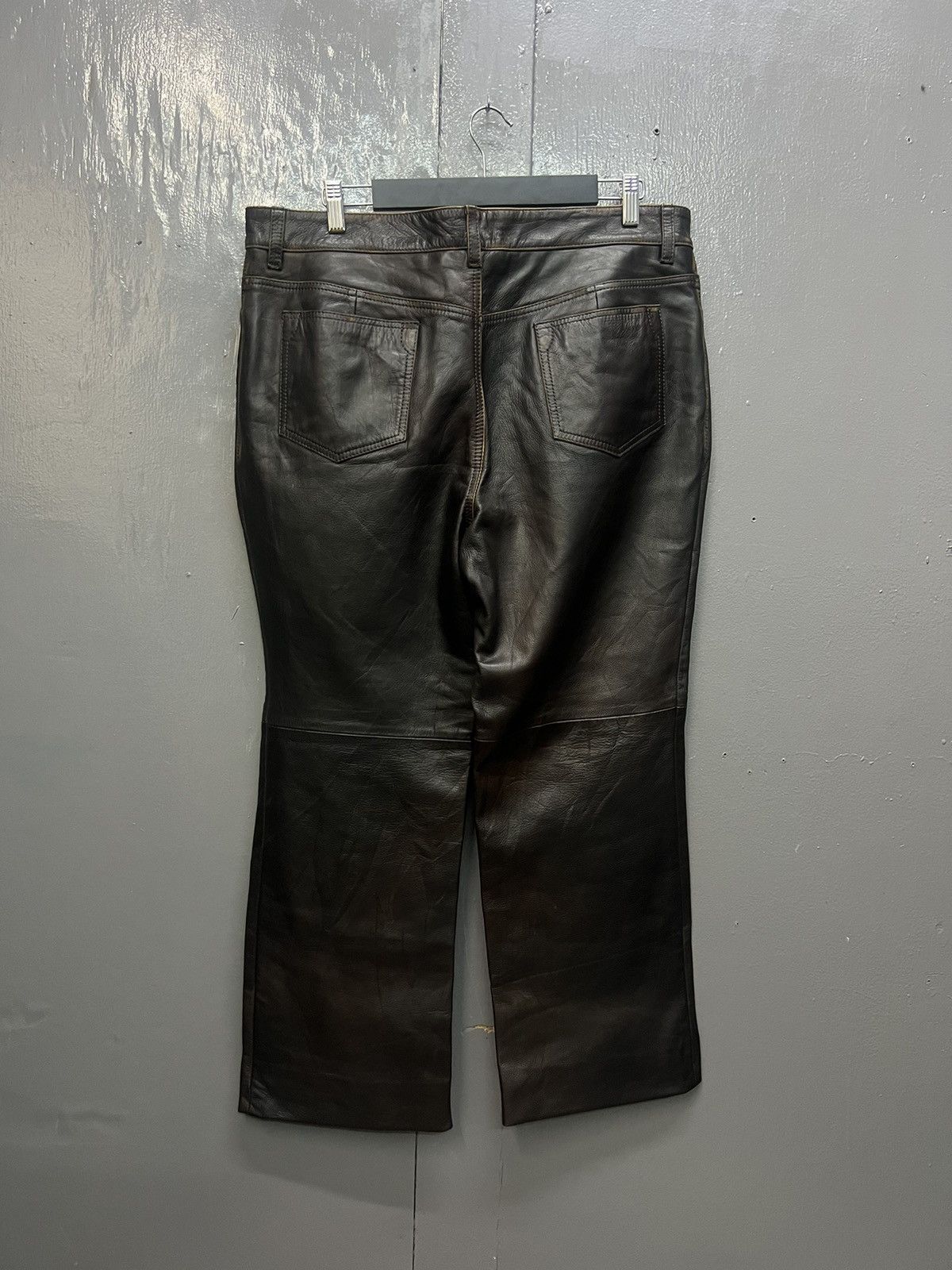 Genuine Leather Basile 28 Genuine Leather Pants Size 36 Size US 36 / EU 52 - 4 Thumbnail