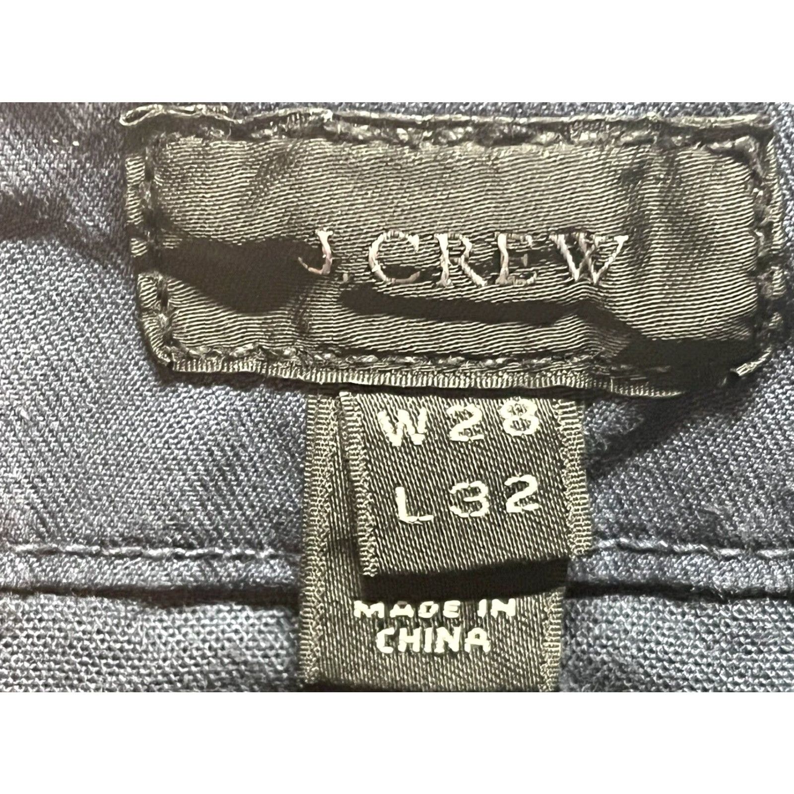 J.Crew J. Crew Chino Pants Straight Leg Mens Navy Blue 28 x 32 Size US 28 / EU 44 - 5 Thumbnail