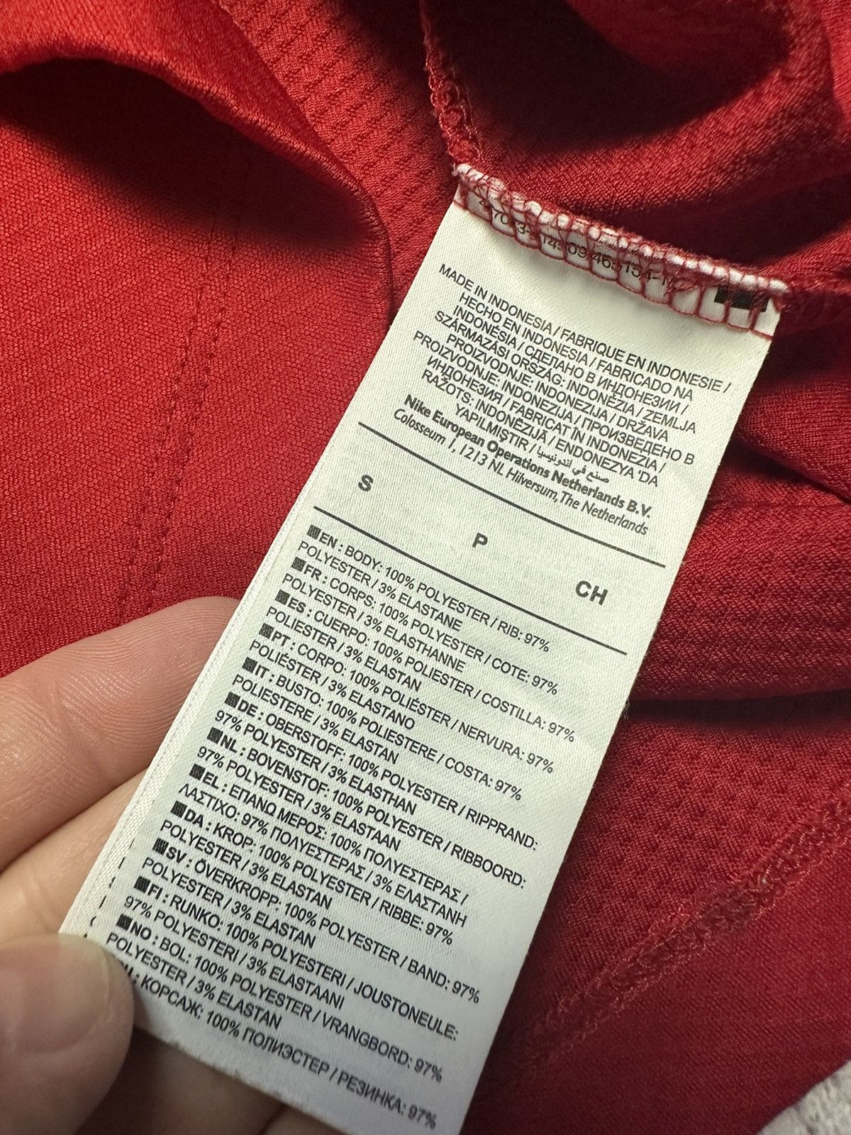 Nike × Vintage Vintage England soccer sweatshirt track jacket size S red Size US S / EU 44-46 / 1 - 7 Thumbnail