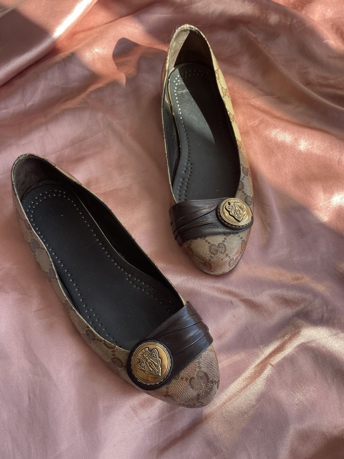 Gucci Gucci Hysteria Monogram Ballet Flats Size US 8 / IT 38 - 6 Thumbnail