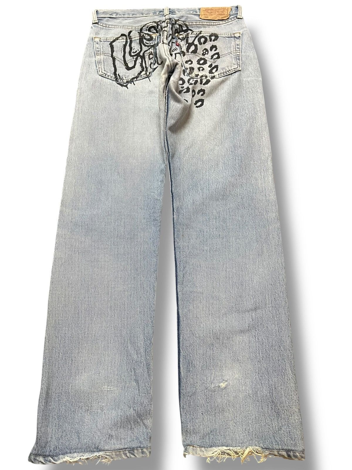 Levi's Vintage Clothing Vintage Levi’s 501 Looney Tunes Printed Denim Size US 31 - 7 Thumbnail