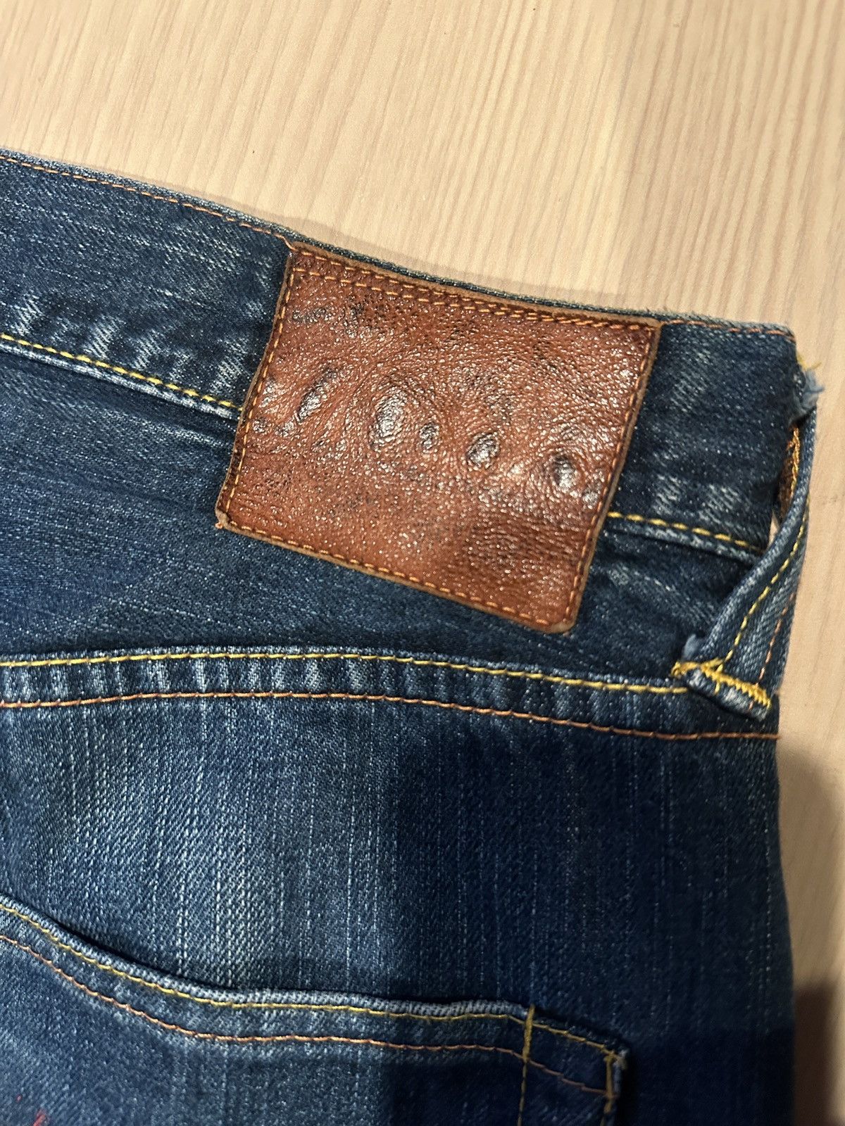 Evisu Vintage Evisu Blue Jeans Denim 33x27 Size US 33 - 4 Thumbnail