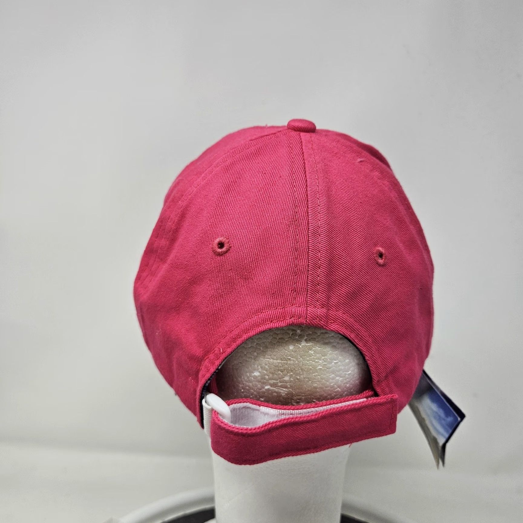 Pinko St Andrews Links Hat Cap Baseball Cap Pink Tartan Embroidered Adjustable One Size Mens Cap Size ONE SIZE - 4 Thumbnail