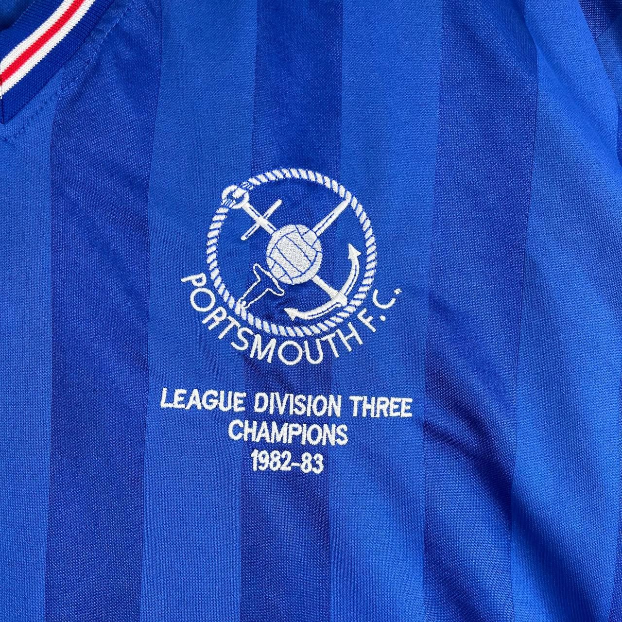 Portsmouth FC 1982 1983 League Division Champions Shirt XXL
