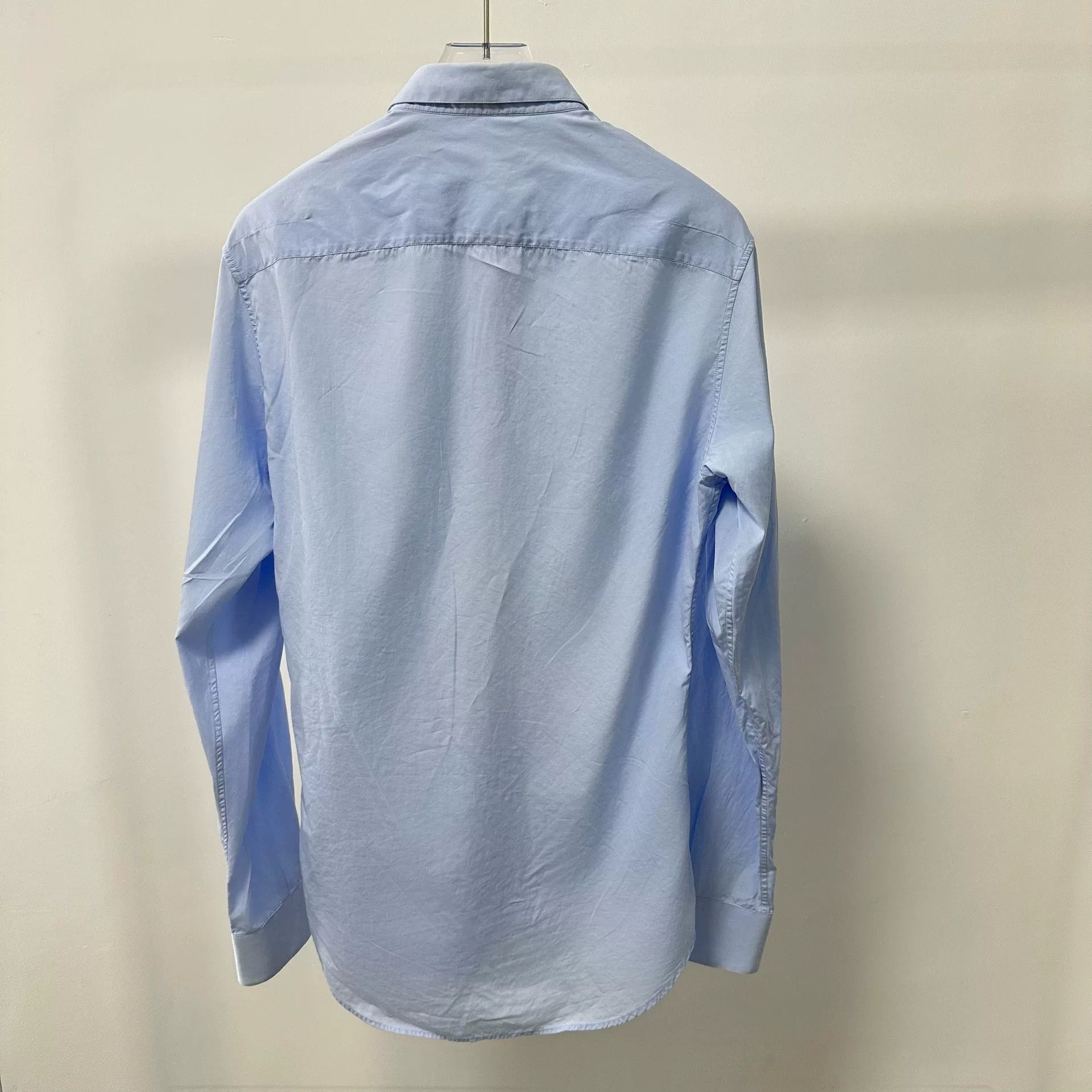 Dior Dior Sky Blue Bee Embroidery Shirt Size US M / EU 48-50 / 2 - 3 Thumbnail
