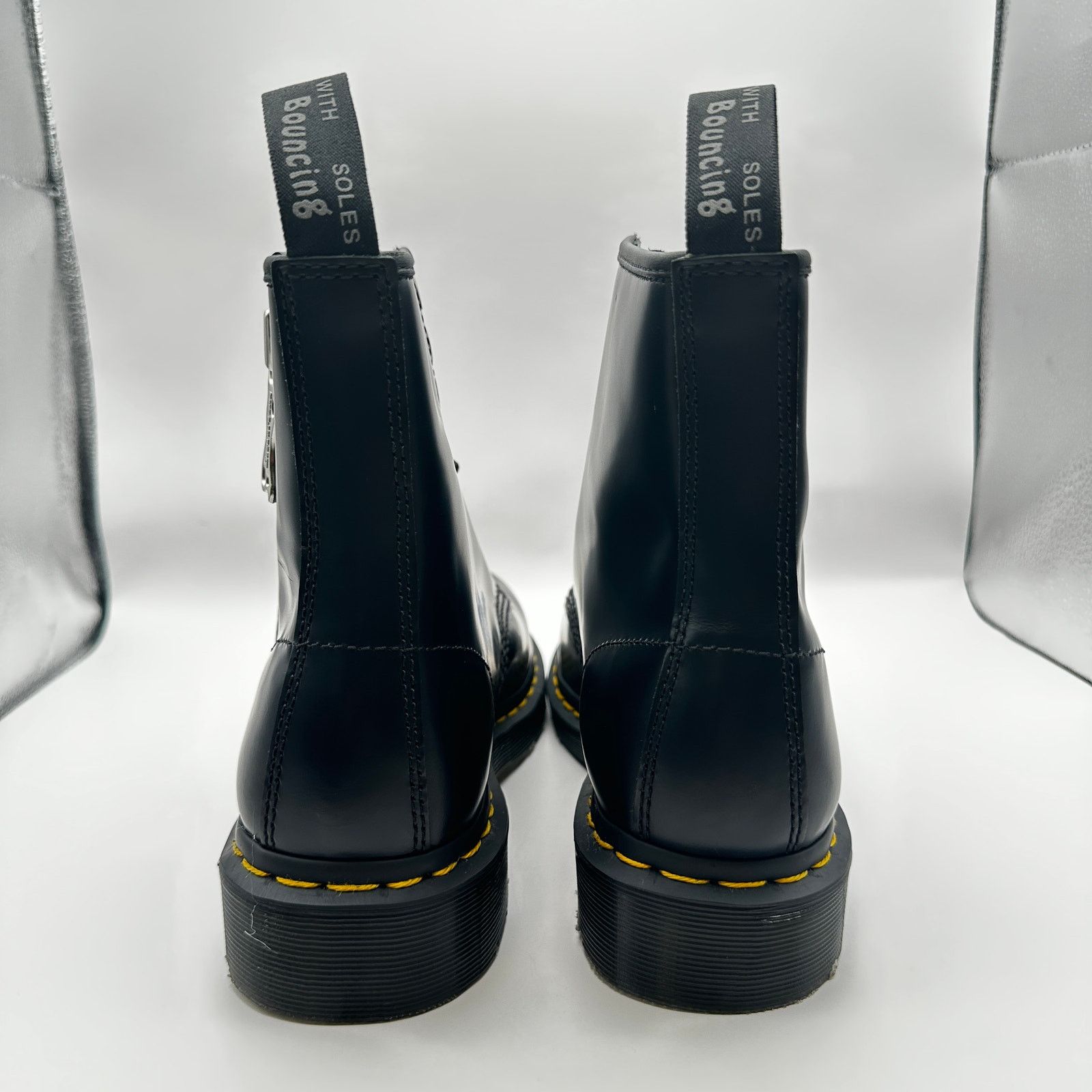 Dr. Martens Dr. Doc Martens 1460 Zip Smooth Leather Boots Black Size 8 Size US 8 / EU 41 - 7 Thumbnail
