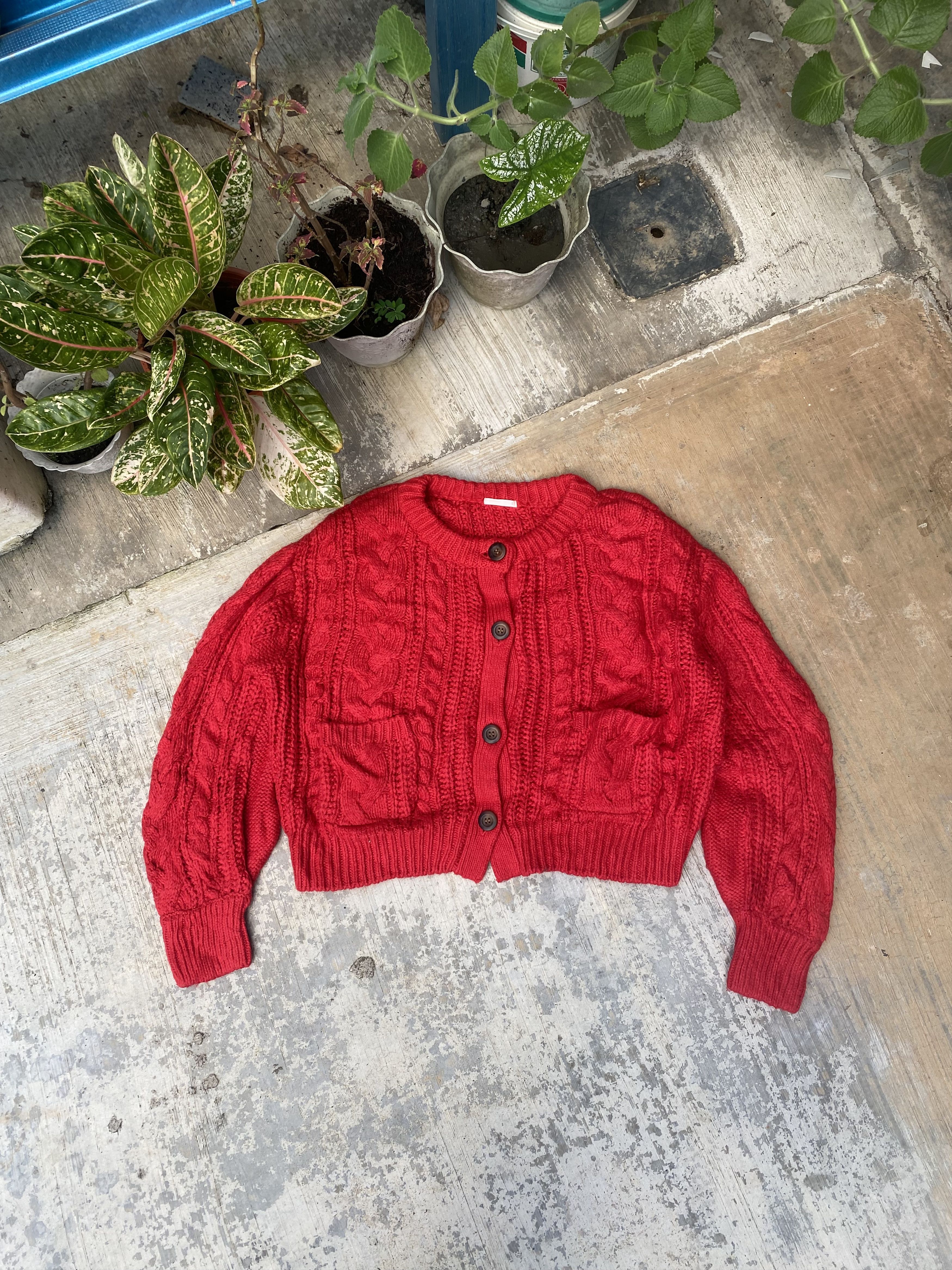 GU GU cable knit cardigan Size S / US 4 / IT 40 - 1 Thumbnail