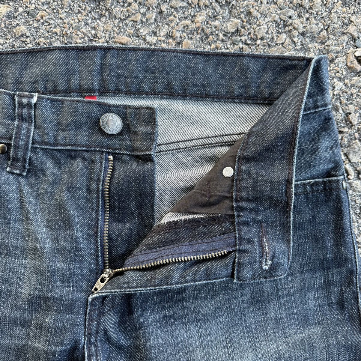 Japanese Brand VINTAGE JAPAN DENIM DARK BLUE JEAN DENIM PANTS Size US 32 / EU 48 - 7 Thumbnail