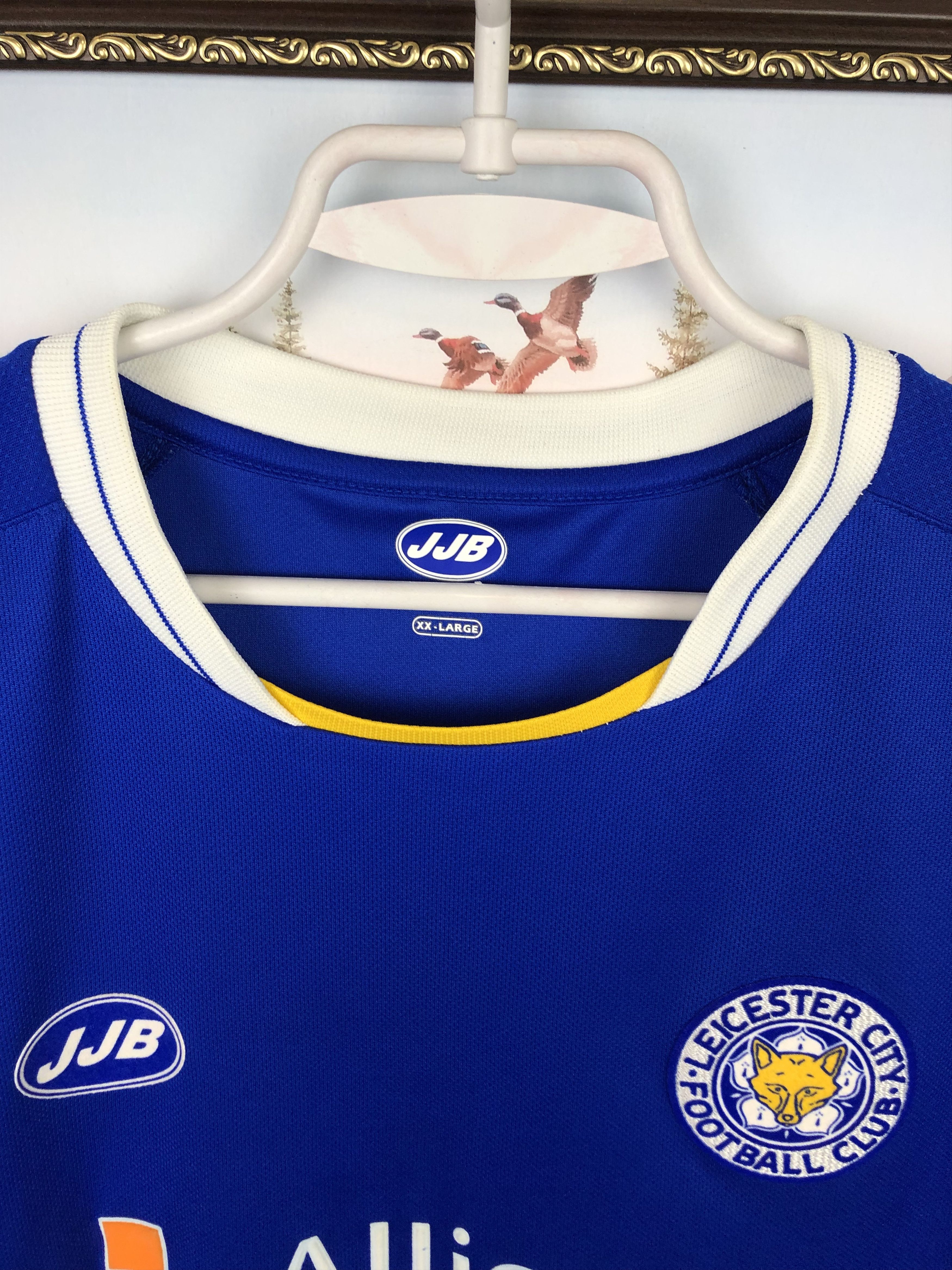 Vintage Leicester City football shirt 2005 Soccer Jersey Trikot Size US XXL / EU 58 / 5 - 4 Thumbnail
