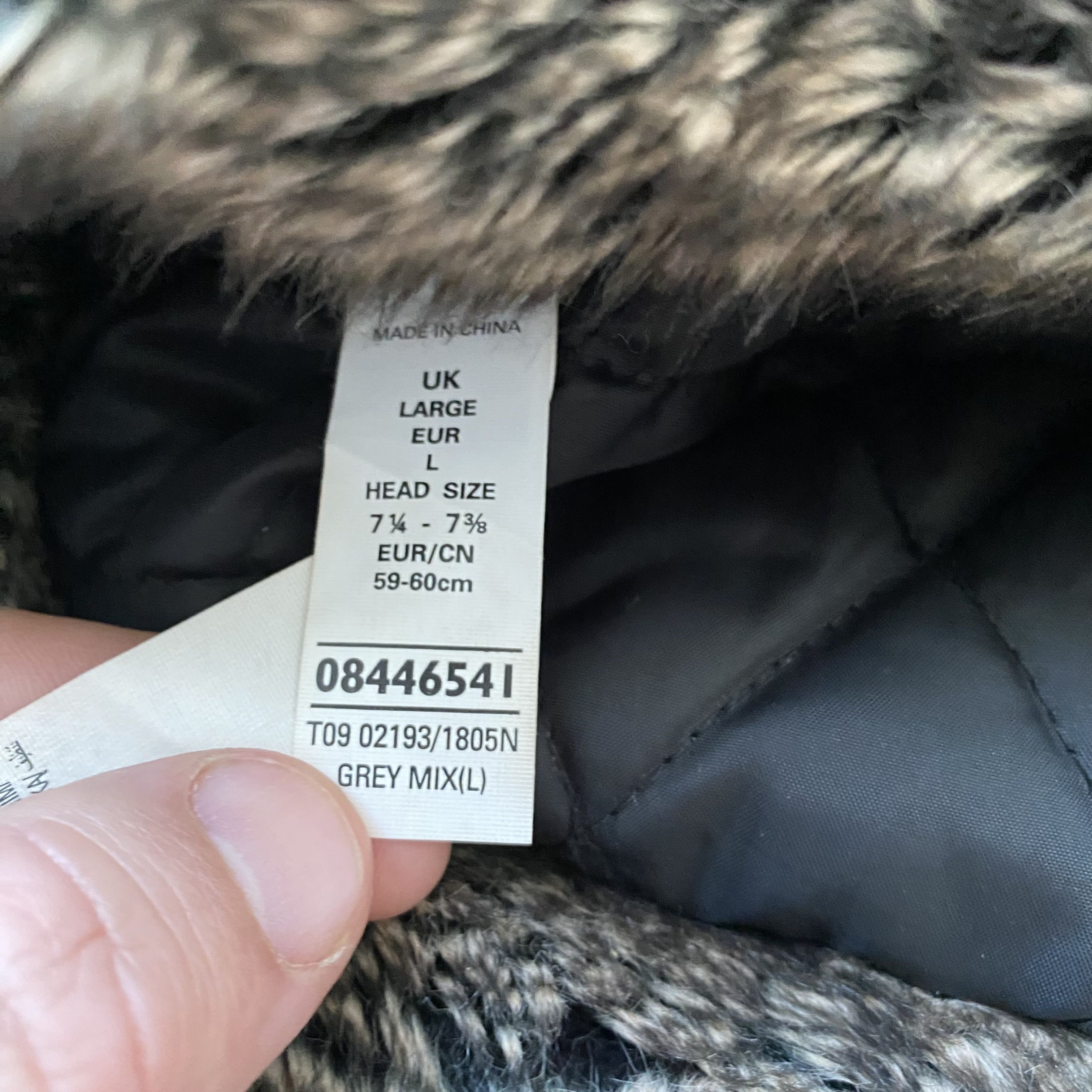 If Six Was Nine M&S Vintage 2000s Faux Fur Trapper Ushanka Winter Hat Y2K Size ONE SIZE - 9 Thumbnail