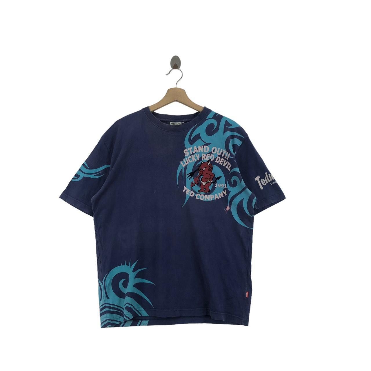 Tedman TED COMPANY USA Devil’s Motorcycle Tattoo Tee Shirt Tedman Size US M / EU 48-50 / 2 - 2 Thumbnail