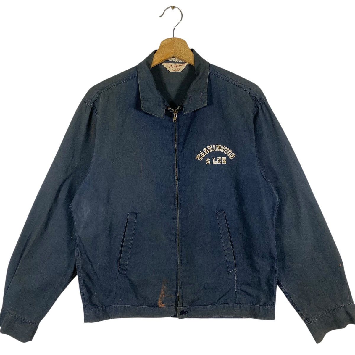 Vintage Vintage 50s Dam River Washington & Lee Zipper Jacket M Size Size US M / EU 48-50 / 2 - 3 Thumbnail