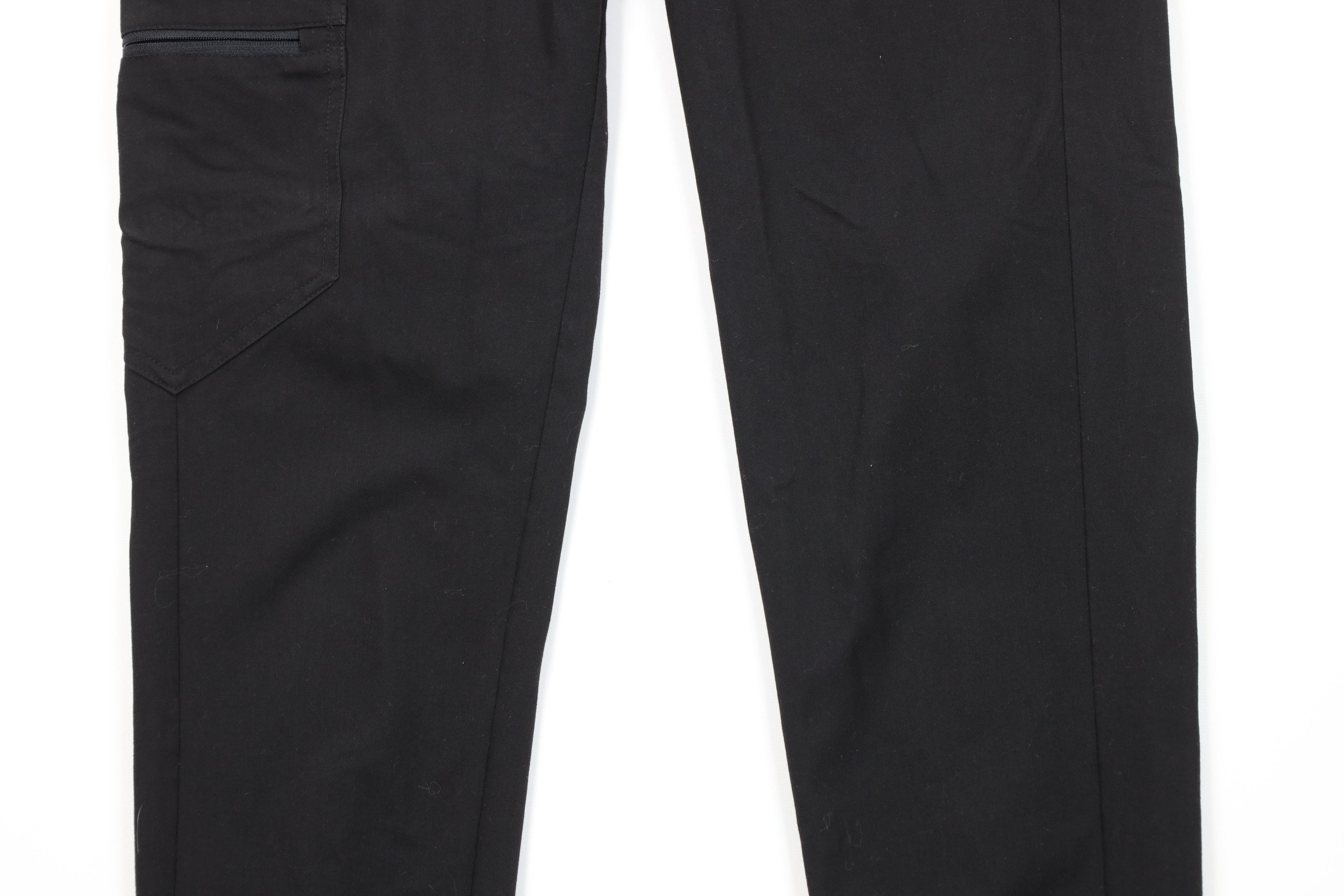 Vintage FIGS Collection Cuffed Nurse Scrubs Joggers Pants Black Size 26" / US 2 / IT 38 - 3 Thumbnail