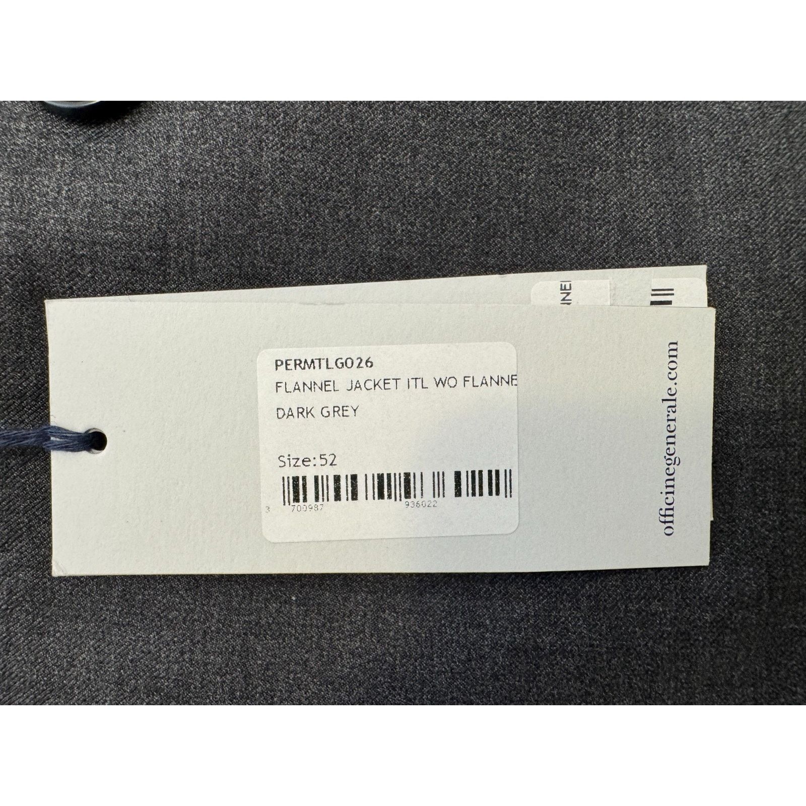 Officine Generale NWT Officine Generale Wool Blazer Jacket in Charcoal Size 52 Size 42S - 9 Thumbnail