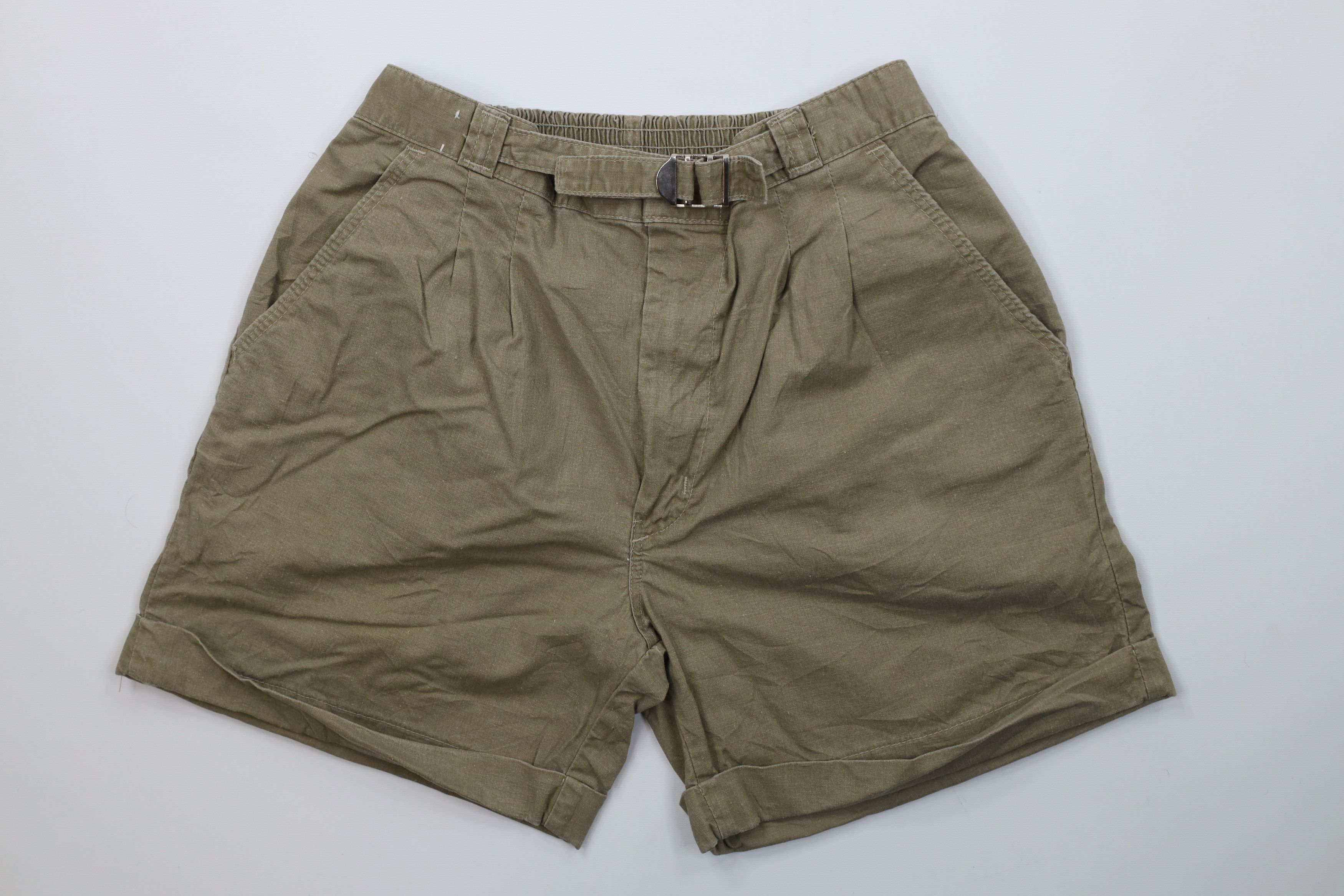 Wrangler Vintage 70s Wrangler Front Gurkha Safari Shorts Beige USA Size US 34 / EU 50 - 1 Thumbnail
