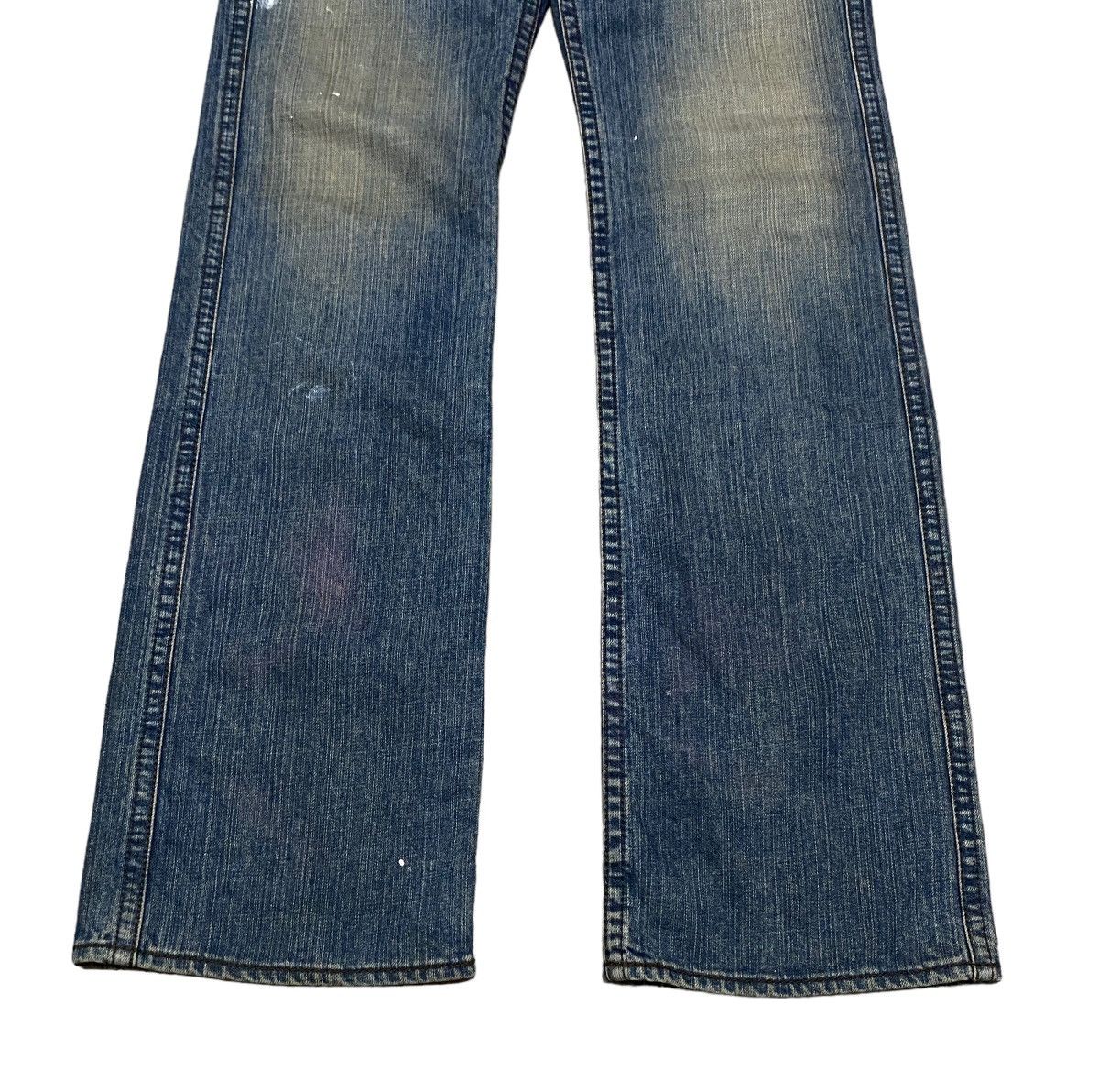 If Six Was Nine × Japanese Brand Rare Design Vintage Japanese Brand Bobson Flared Jeans 2000s Size US 31 - 5 Thumbnail