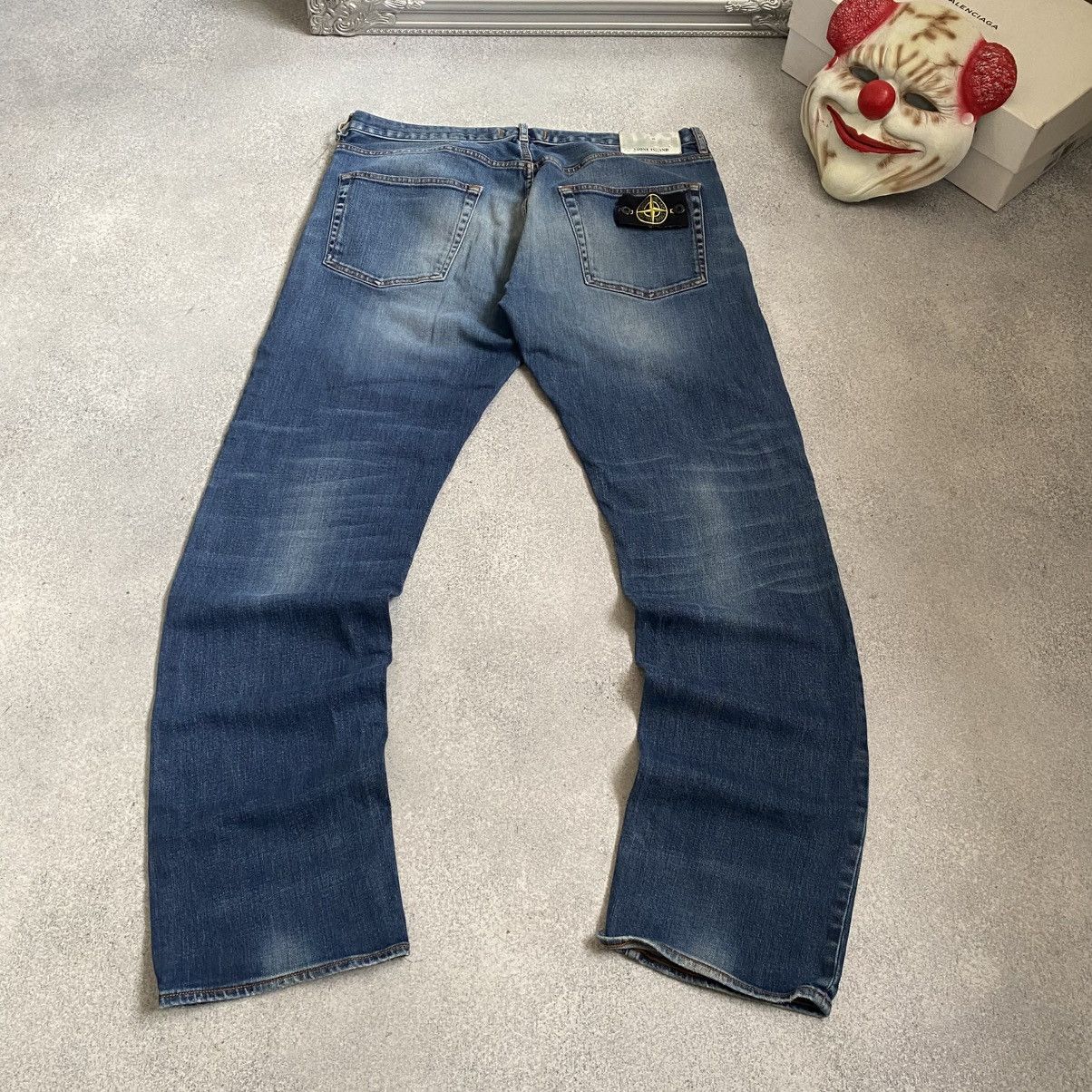 Stone Island Stone Island Jeans Denim Pants Vintage Logo y2k archive Size US 36 / EU 52 - 4 Thumbnail