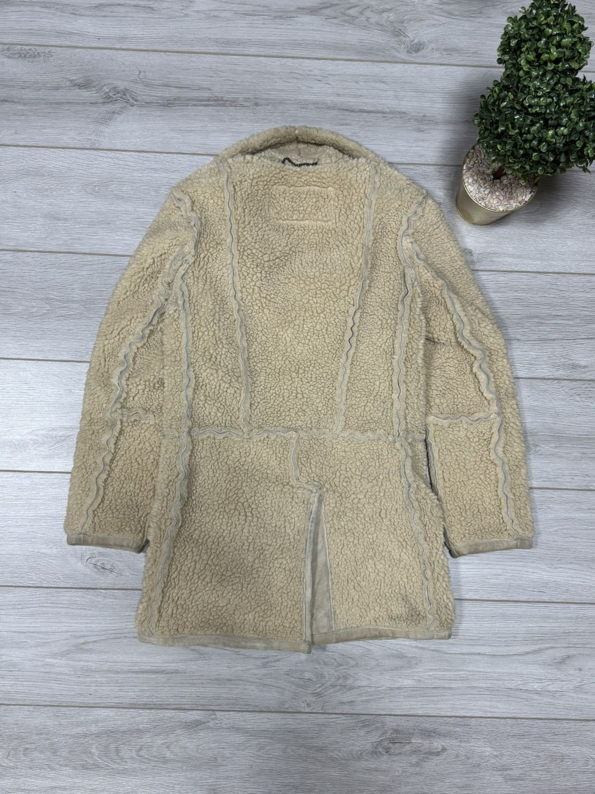 Maison Margiela Maison Margiela H&M reversed sheepskin leather coat jacket Size US S / EU 44-46 / 1 - 19 Thumbnail