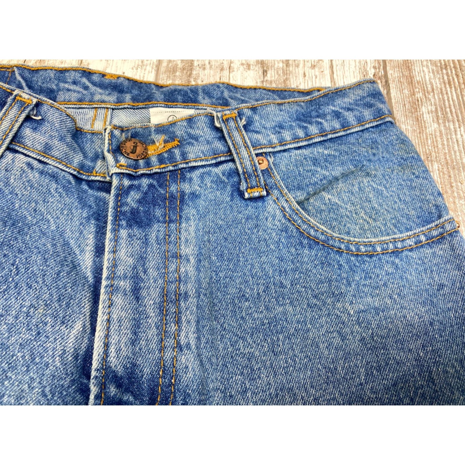 Jordache VINTAGE Jordache Jeans Women's 9/10 28x30 High Waist Tapered Stonewash Jeans 90s Style Size 32" / US 10 / IT 46 - 7 Thumbnail