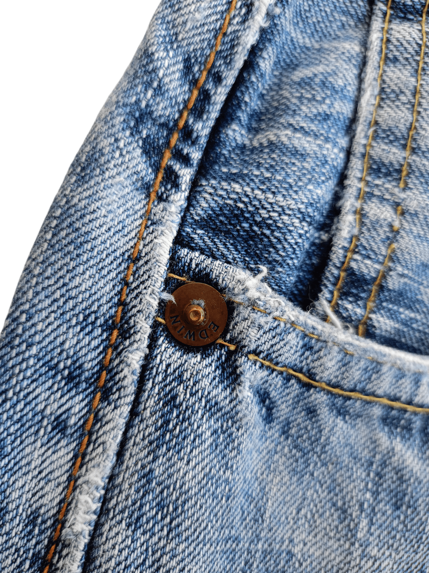 Edwin × Vintage EDWIN Selvedge Vintage Streetwear Denim Size US 33 - 16 Thumbnail