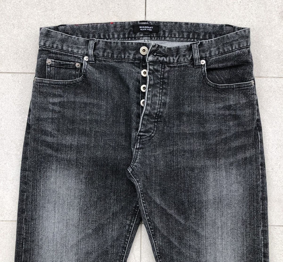 Burberry Burberry Black Label Stretchable Denim Pant Size US 31 - 4 Thumbnail