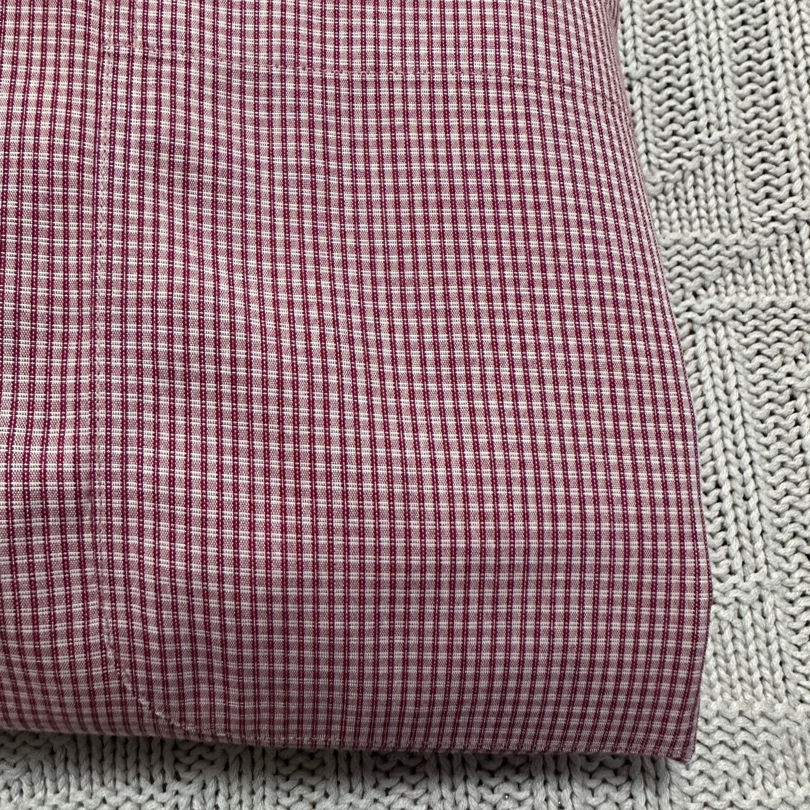 Paul Fredrick Paul Fredrick red micro plaid button down size 17 Size US XL / EU 56 / 4 - 4 Thumbnail