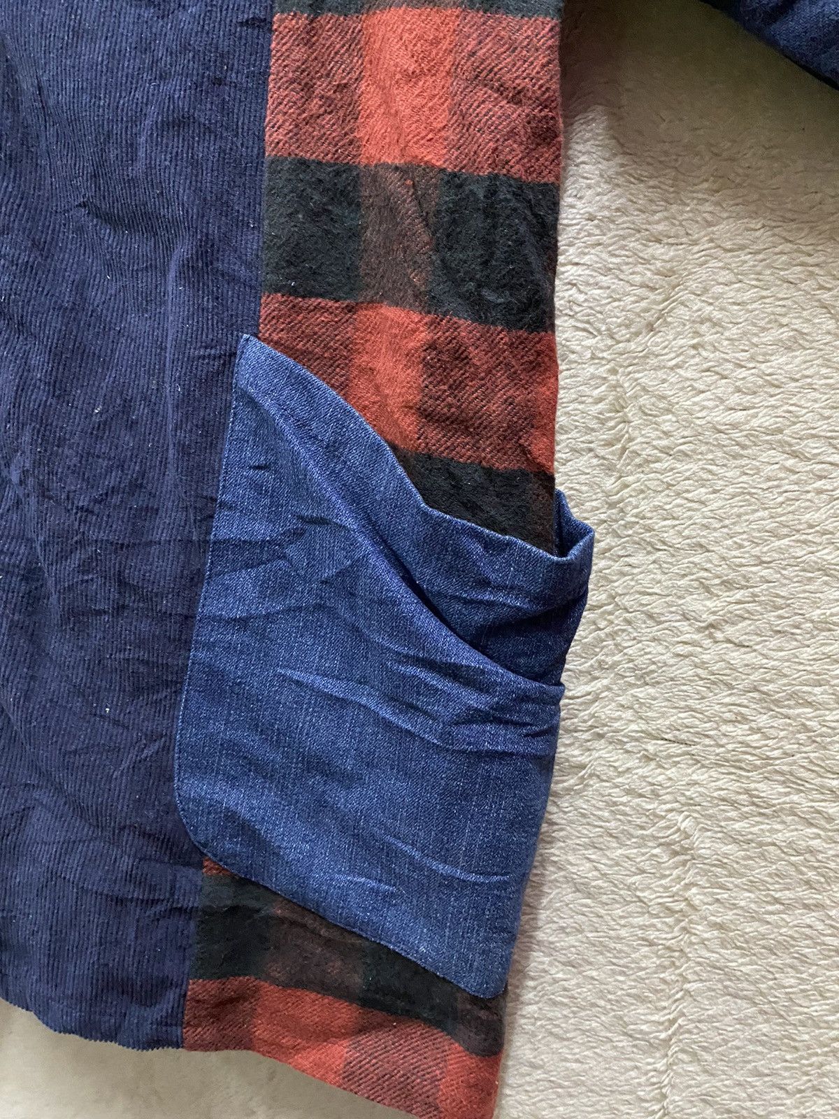 Designer × Japanese Brand AMINA PATCHWORK CORDUROY NICE DESIGN Size ONE SIZE - 6 Thumbnail