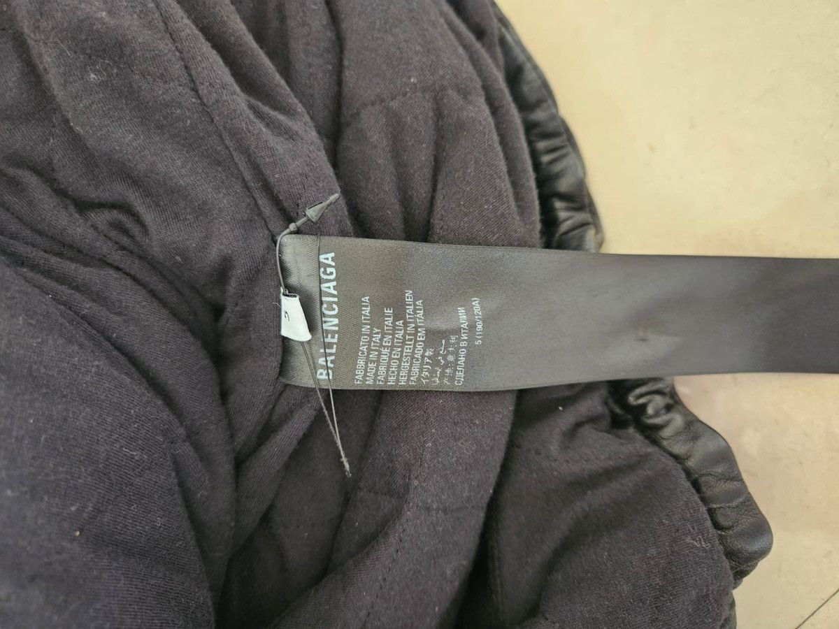 Balenciaga Winter 22 Balenciaga Leather Hoodie Size US S / EU 44-46 / 1 - 4 Thumbnail