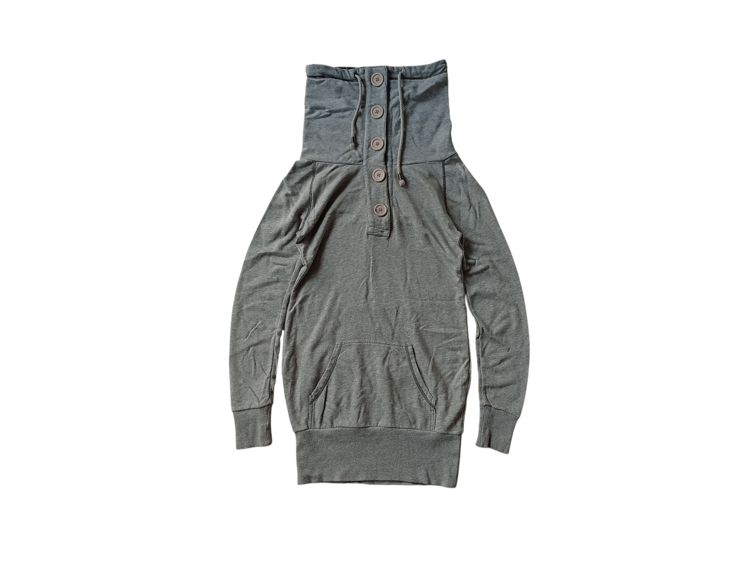 Japanese Brand Ghost of Harlem high neck button sweater Size M / US 6-8 / IT 42-44 - 1 Thumbnail